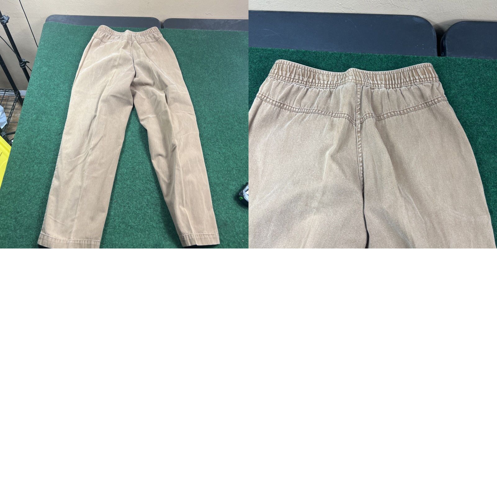 Vintage Crossroads Pants Womens Small Straight Pants Ladies Light Tan Brown Size 28" / US 6 / IT 42 - 8 Thumbnail