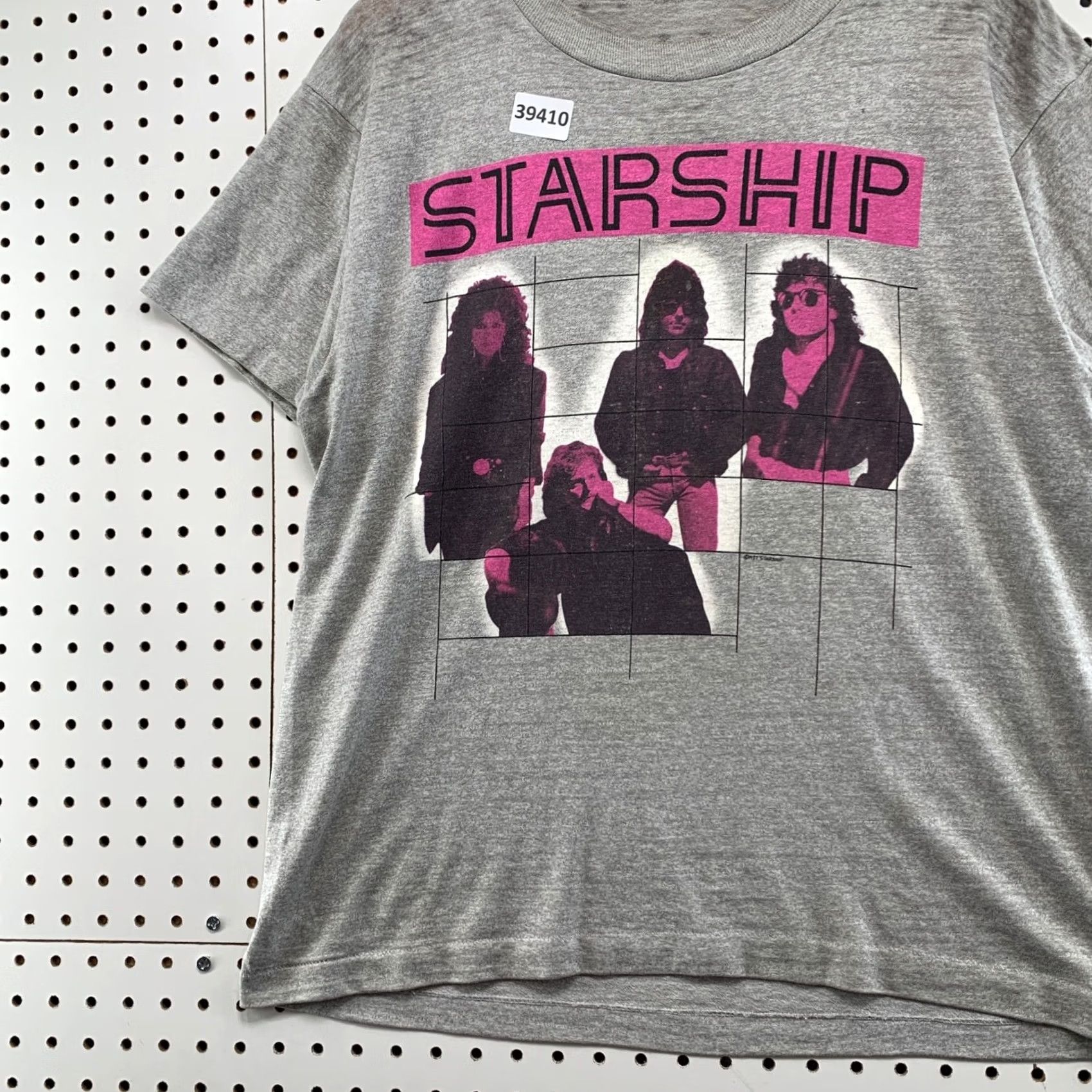 Vintage VINTAGE Starship Shirt Mens L Gray ITS NOT OVER Music 80s Single Stitch 22x27 Size US L / EU 52-54 / 3 - 4 Thumbnail