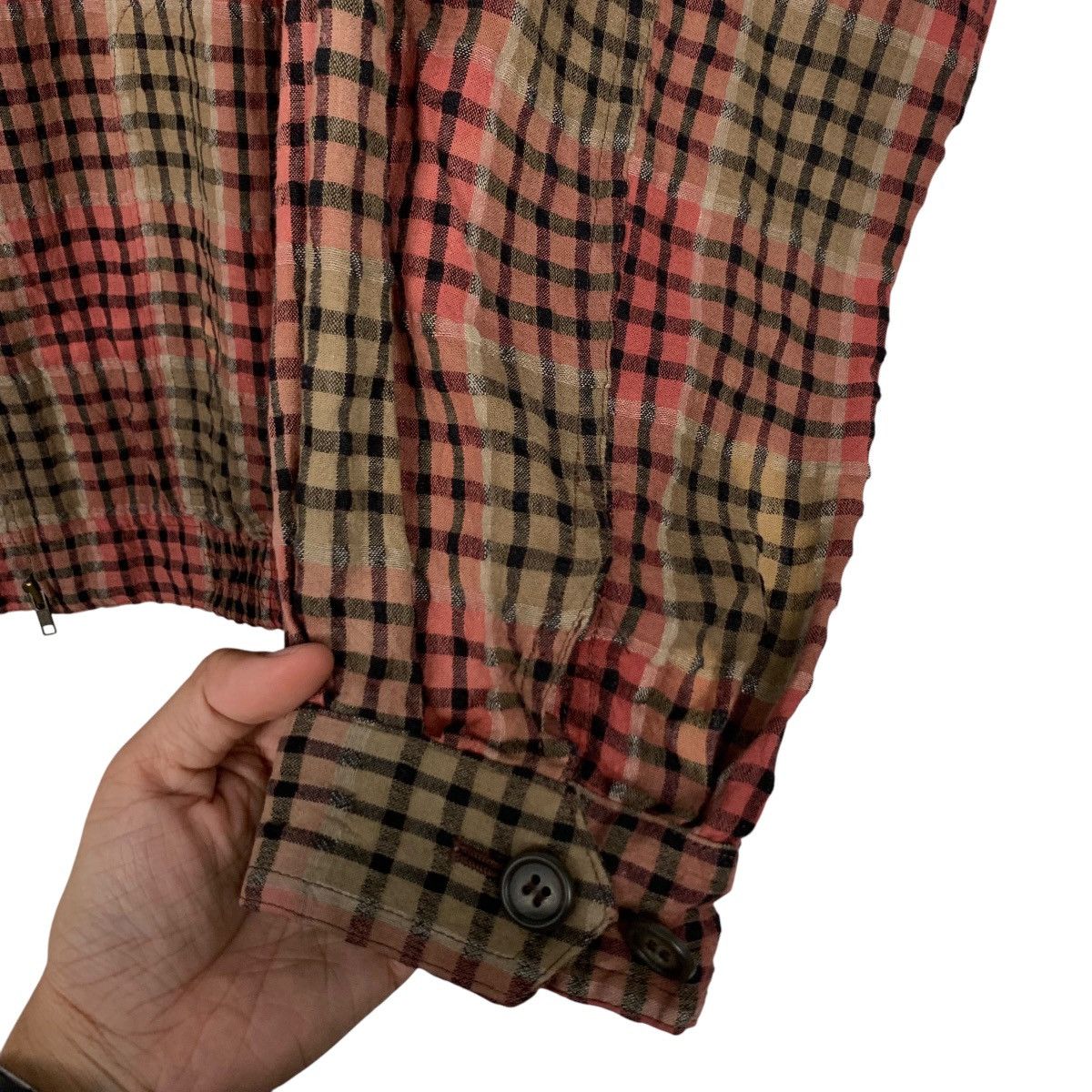 Vintage TOKYO TAYA GINZA Checked Casual Jacket #2685-C120 Size US L / EU 52-54 / 3 - 11 Thumbnail