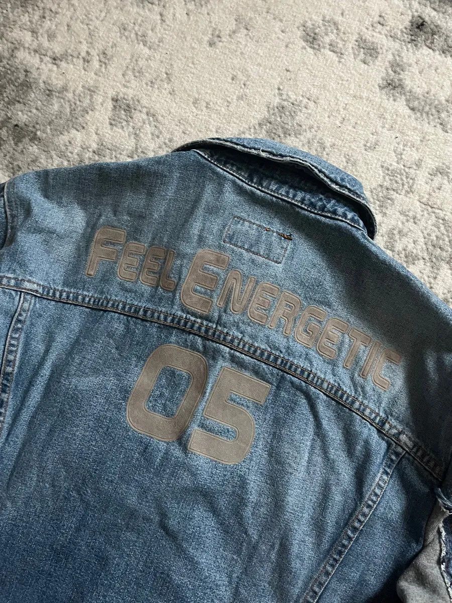 Dolce & Gabbana × Vintage AW05 Dolce & Gabbana Denim Hybrid Jacket Size US S / EU 44-46 / 1 - 4 Thumbnail