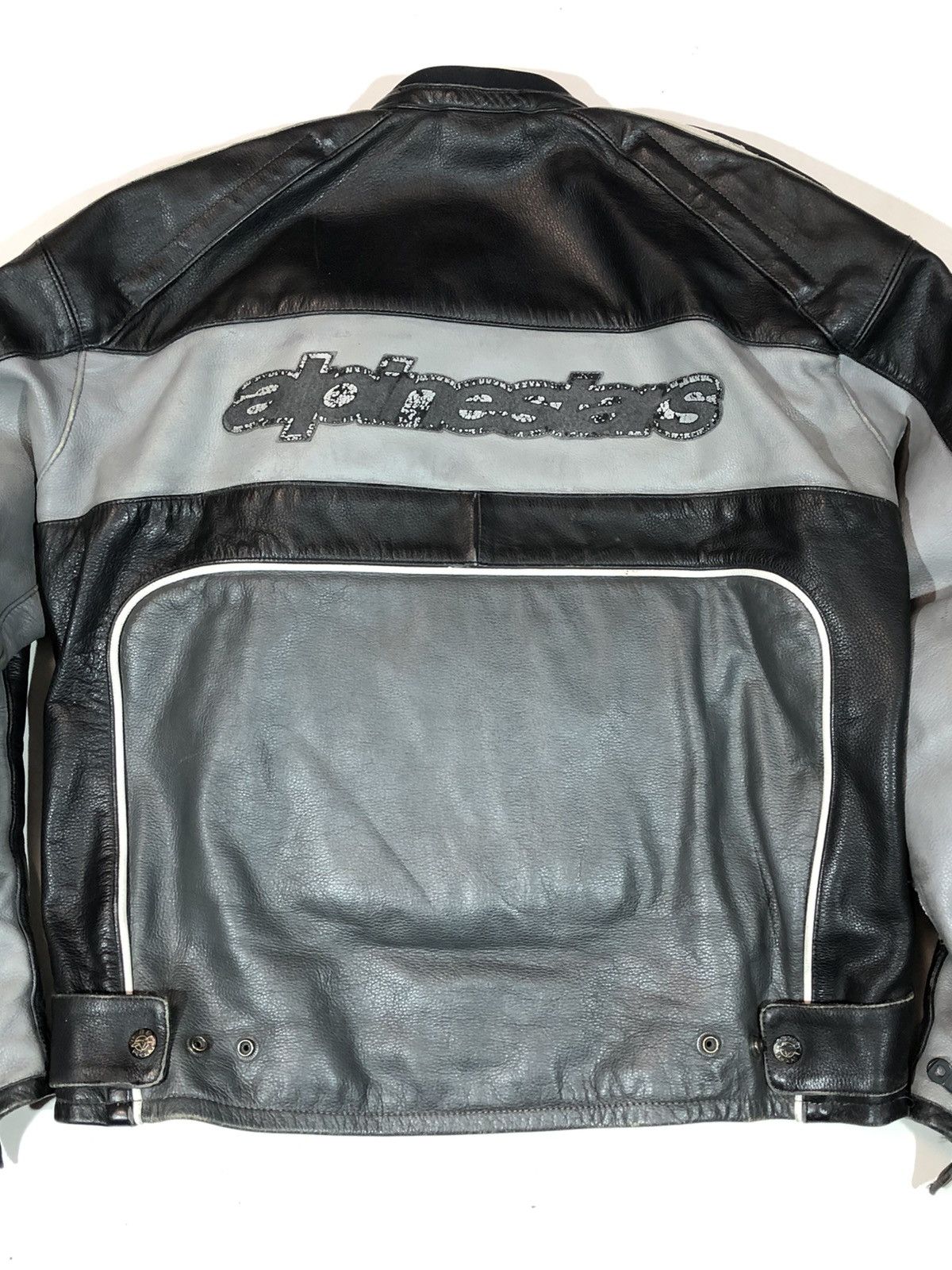 Alpinestars × Ducati × Honda Alpinestars Moto Motorcycle Leather Jacket Racing Size US L / EU 52-54 / 3 - 17 Thumbnail