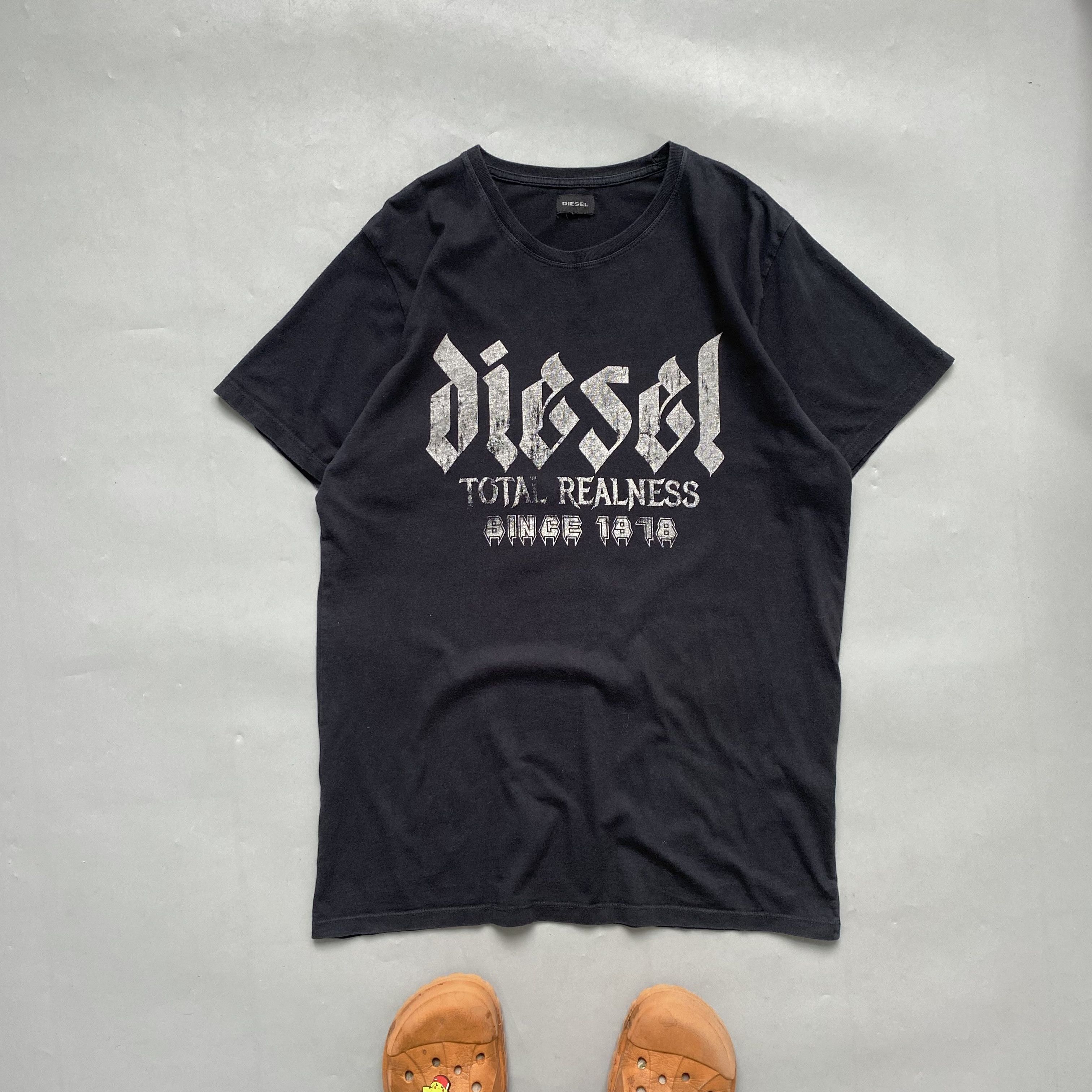 Diesel ⚙️ Vintage Diesel Rock logo tee Avant garde opium Size US M / EU 48-50 / 2 - 1 Thumbnail