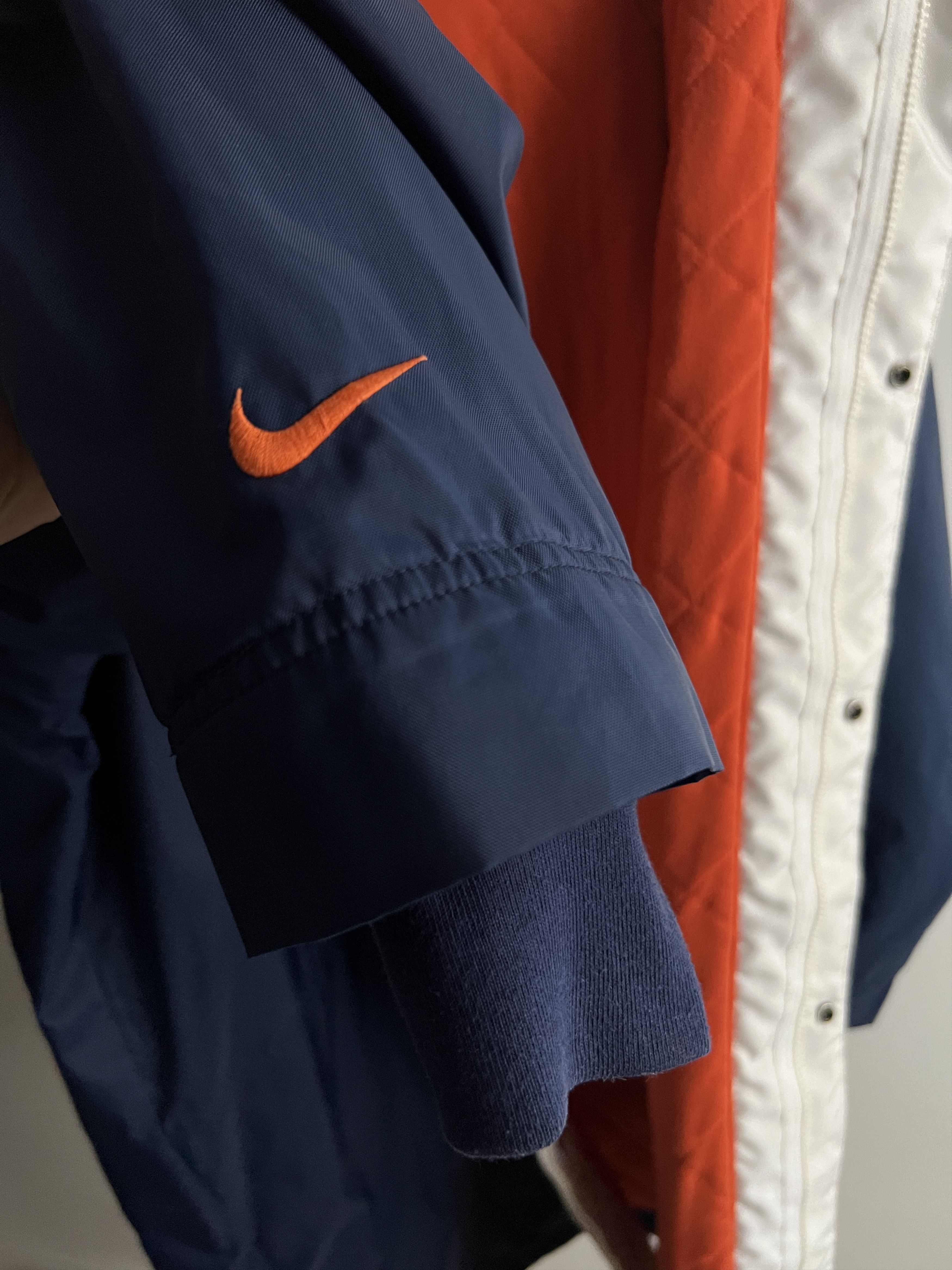 NBA × Nike × Vintage Parka Jacket Nike NBA Basketball Vintage 90s Rare Size US L / EU 52-54 / 3 - 13 Thumbnail