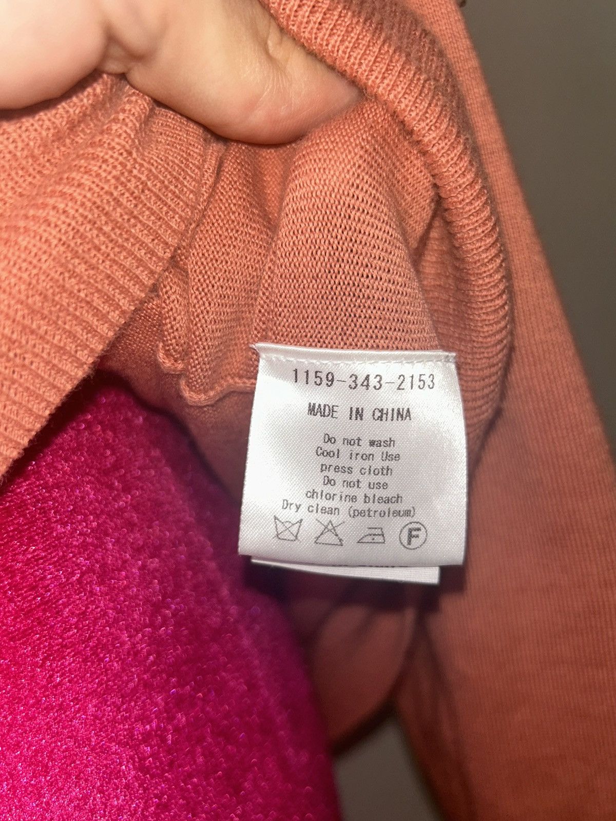 Dries Van Noten Pink tan dries cotton thin sweater Size M / US 6-8 / IT 42-44 - 5 Thumbnail