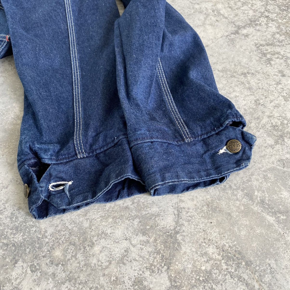 Vintage Vintage Sears Roebuck Barn Chore Work Denim Jacket Size US M / EU 48-50 / 2 - 8 Thumbnail