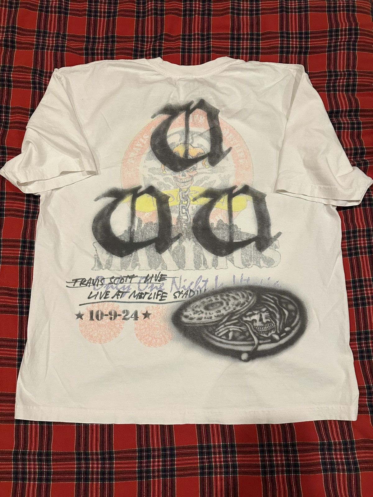 Travis Scott Travis Scott Utopia MetLife Merch Size XL Brand New Size US XL / EU 56 / 4 - 2 Thumbnail