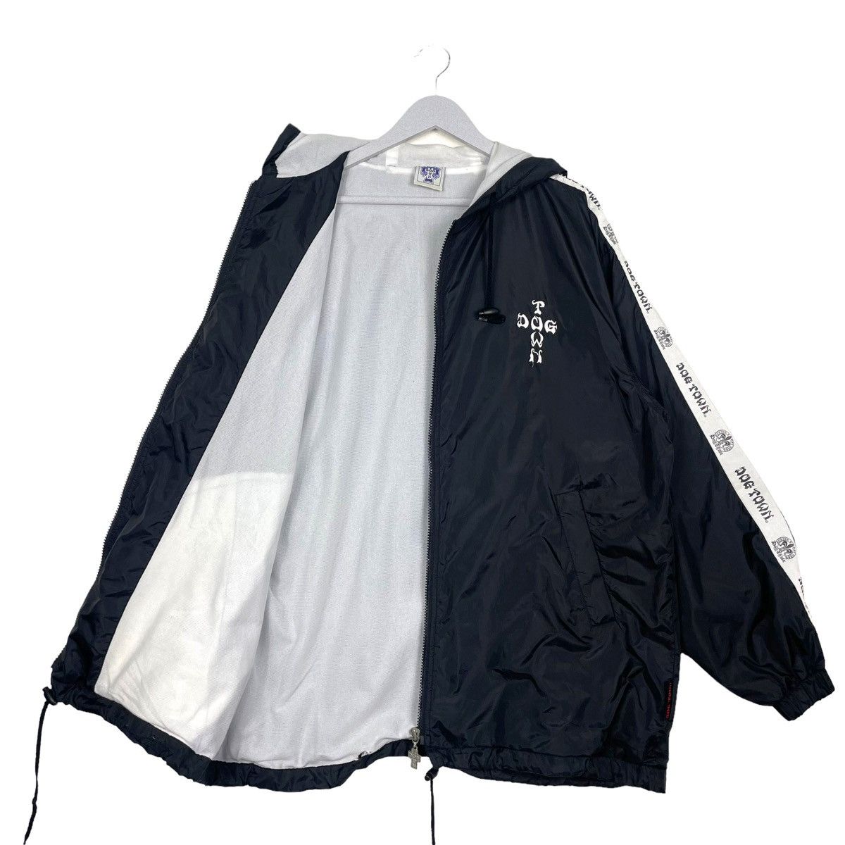Dogtown 💥Y2K DOGTOWN SIDETAPE HOODIE ZIPPER JACKET Size US L / EU 52-54 / 3 - 1 Thumbnail