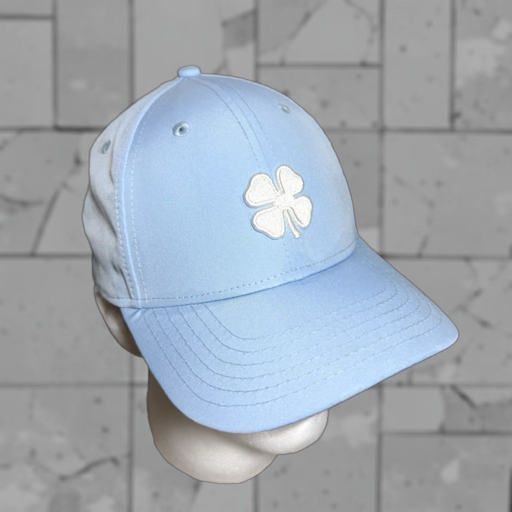 Vintage Black Clover Cap Men One Size Light Blue 100% Polyester Size ONE SIZE - 1 Thumbnail