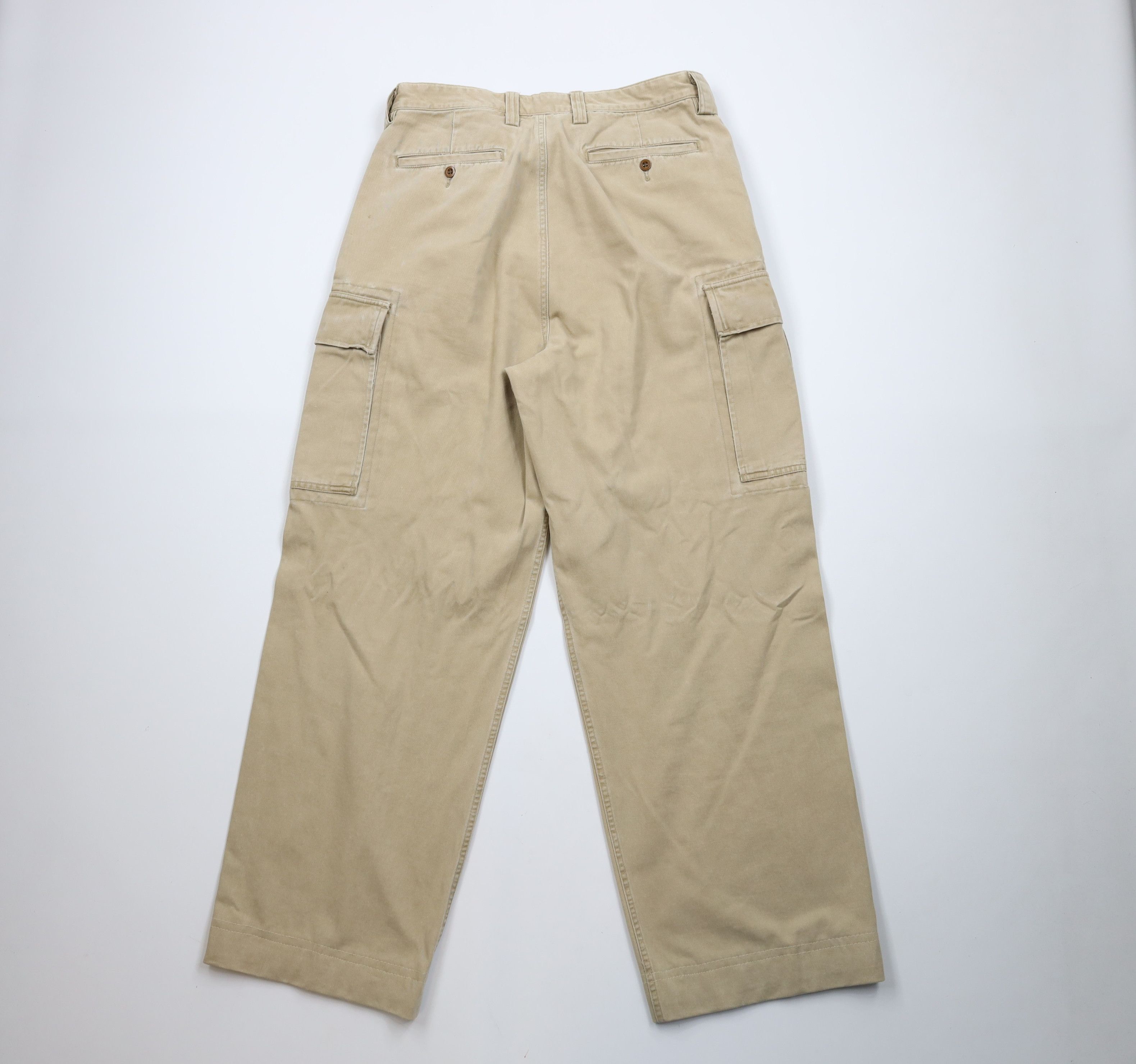 Abercrombie & Fitch Vintage 90s Abercrombie & Fitch Baggy Wide Leg Cargo Pants Size US 34 / EU 50 - 11 Thumbnail