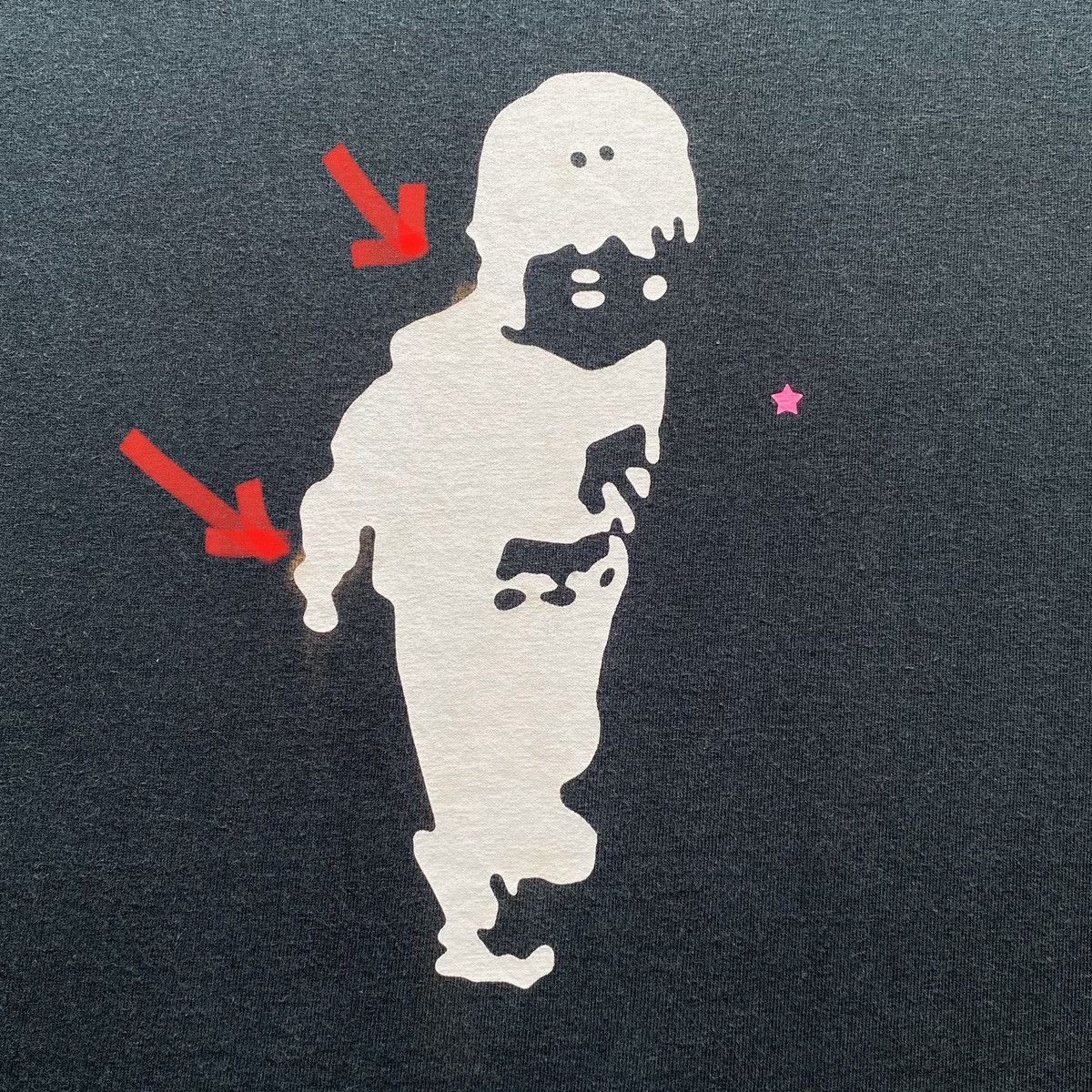 Beams Plus × Japanese Brand Beams Art "Game is life. Life is not game" Sun Faded Tee Size US L / EU 52-54 / 3 - 4 Thumbnail