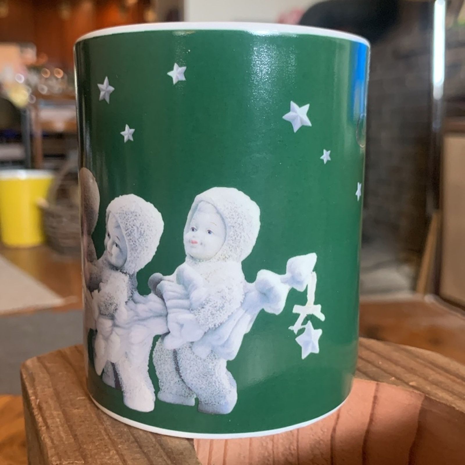 Vintage Rare Dept 56 Snowbabies spinner mug Size ONE SIZE - 3 Thumbnail