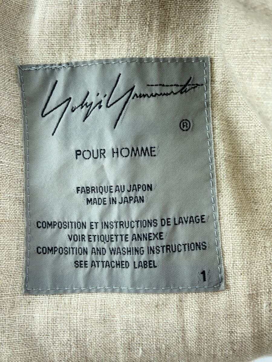 Yohji Yamamoto yohji yamamoto POUR HOMME 18SS/Yuka Asakura/Linen jacket Size US S / EU 44-46 / 1 - 4 Thumbnail