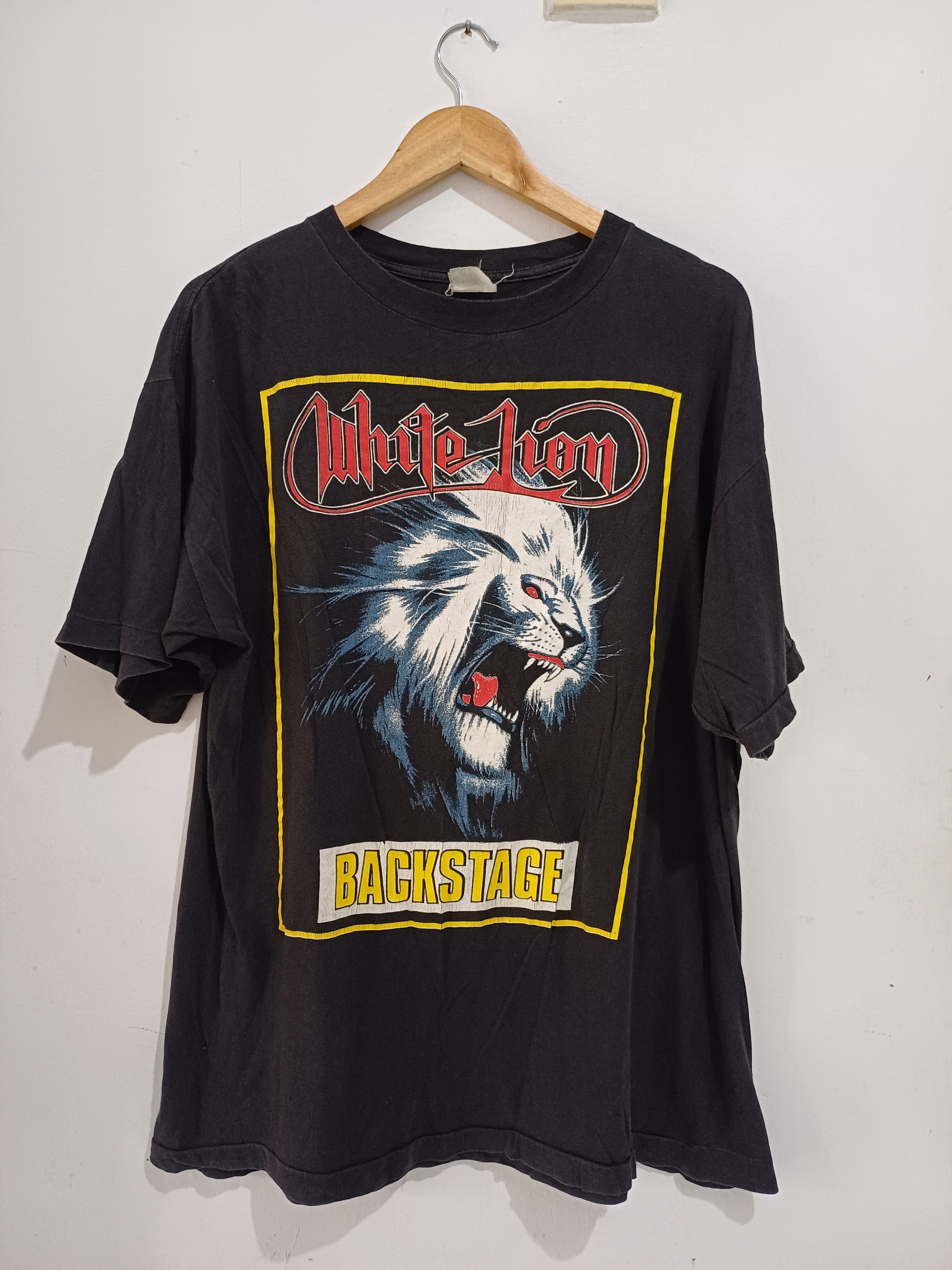 Vintage Vintage 80s White Lion Backstage Size US XL / EU 56 / 4 - 1 Thumbnail