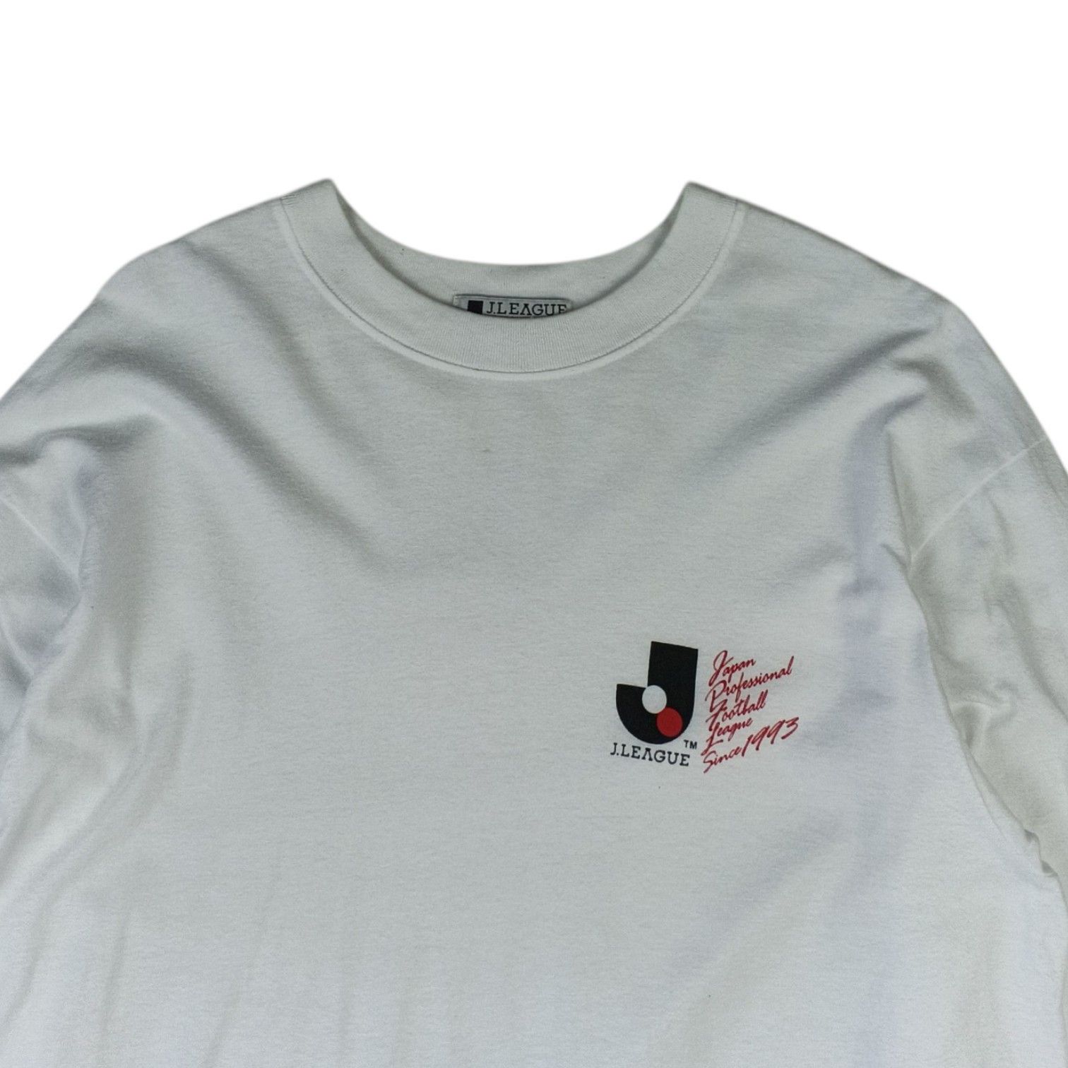 Japanese Brand 90's J-LEAGUE Japan Soccer Football Long Sleeve T-Shirt Size US M / EU 48-50 / 2 - 4 Thumbnail