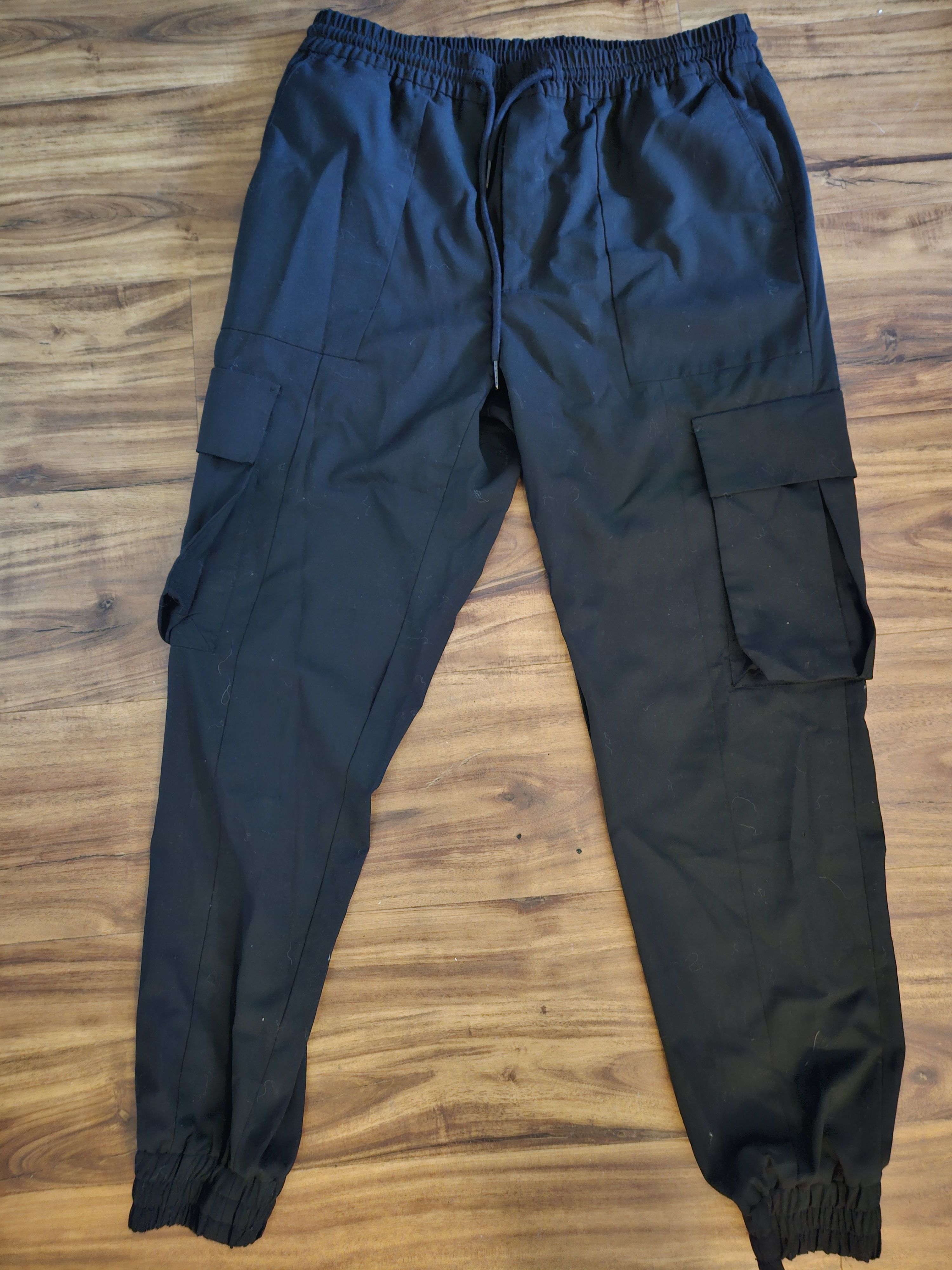 image of Juun J Juun.j Black Joggers, Men's (Size 30)