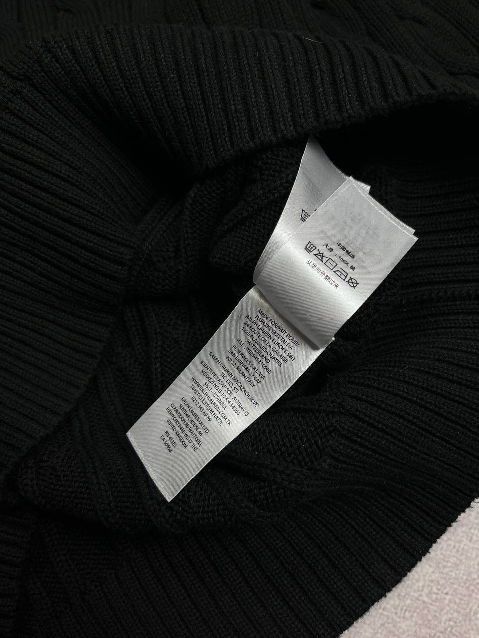 Designer × Ralph Lauren × Vintage VINTAGE RALPH LAUREN BLACK LABEL TURTLE NECK SWEATER M Size M / US 6-8 / IT 42-44 - 7 Thumbnail