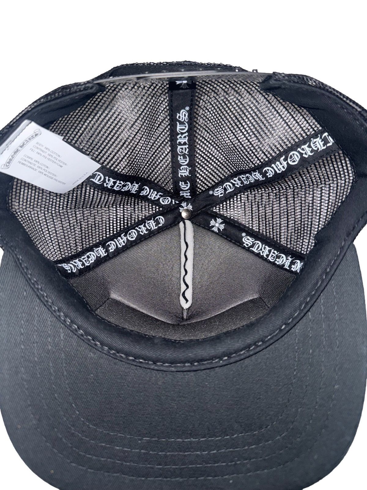 Chrome Hearts Chrome Hearts Malibu Trucker Hat Size ONE SIZE - 4 Thumbnail