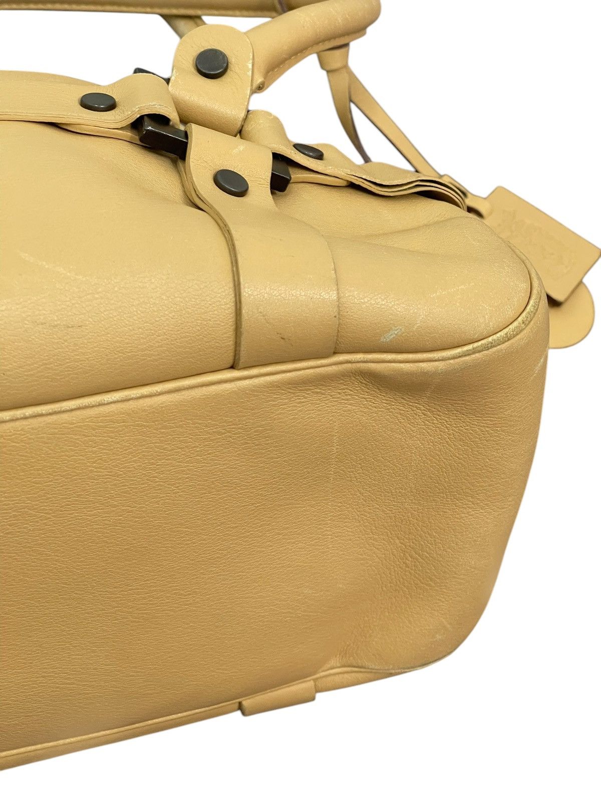 Bruno Magli Full Leather Bruno Magli Handmade East-West Bag 1🟩6 Size ONE SIZE - 10 Thumbnail