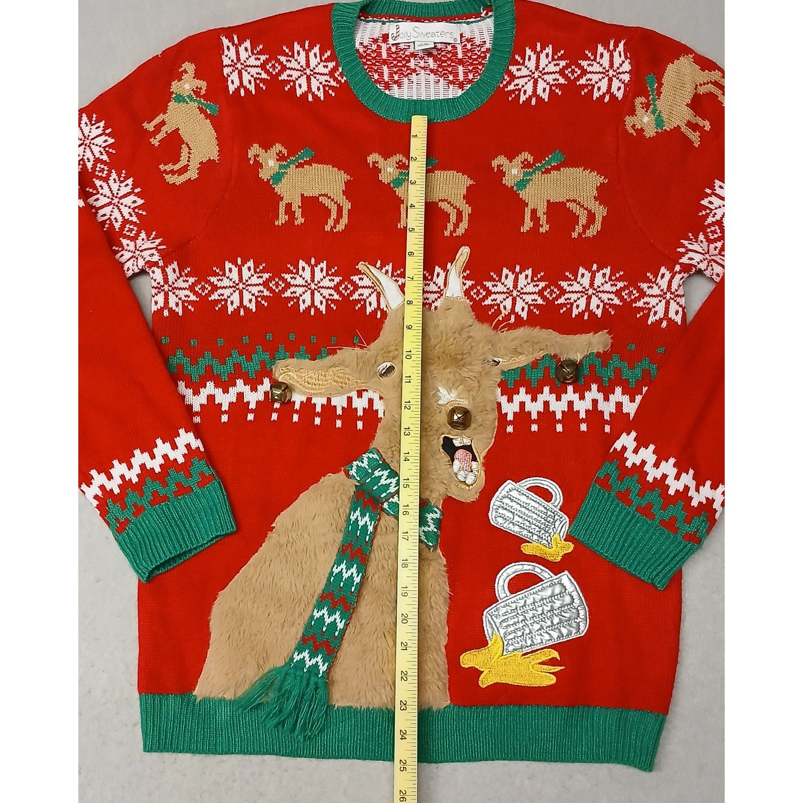 Other Jolly Sweaters (Large) Adults Funny Xmas Pullover Sweatshirt Size US L / EU 52-54 / 3 - 2 Thumbnail
