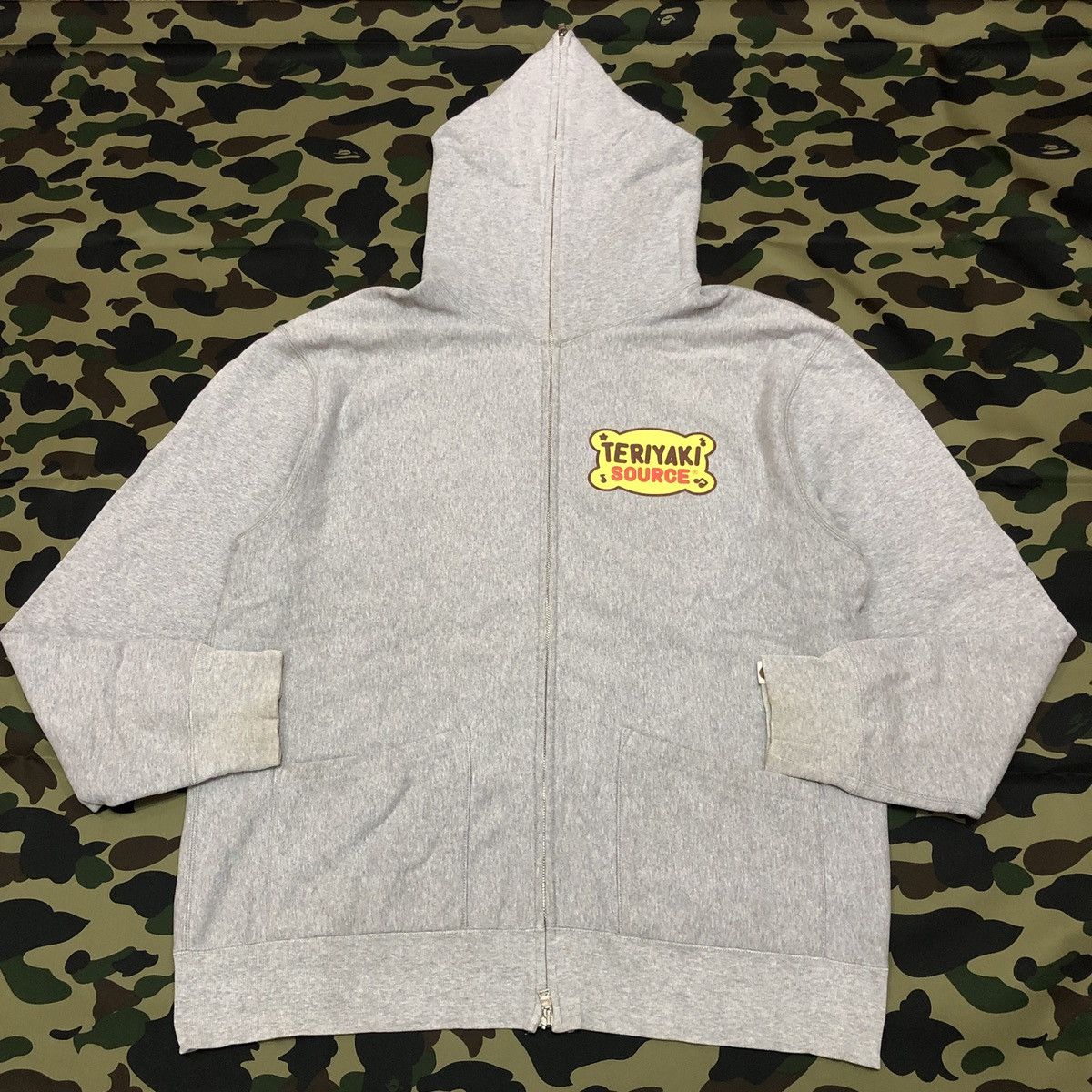 Bape Bape Teriyaki Source Fullzip Hoodie Size US L / EU 52-54 / 3 - 1 Thumbnail
