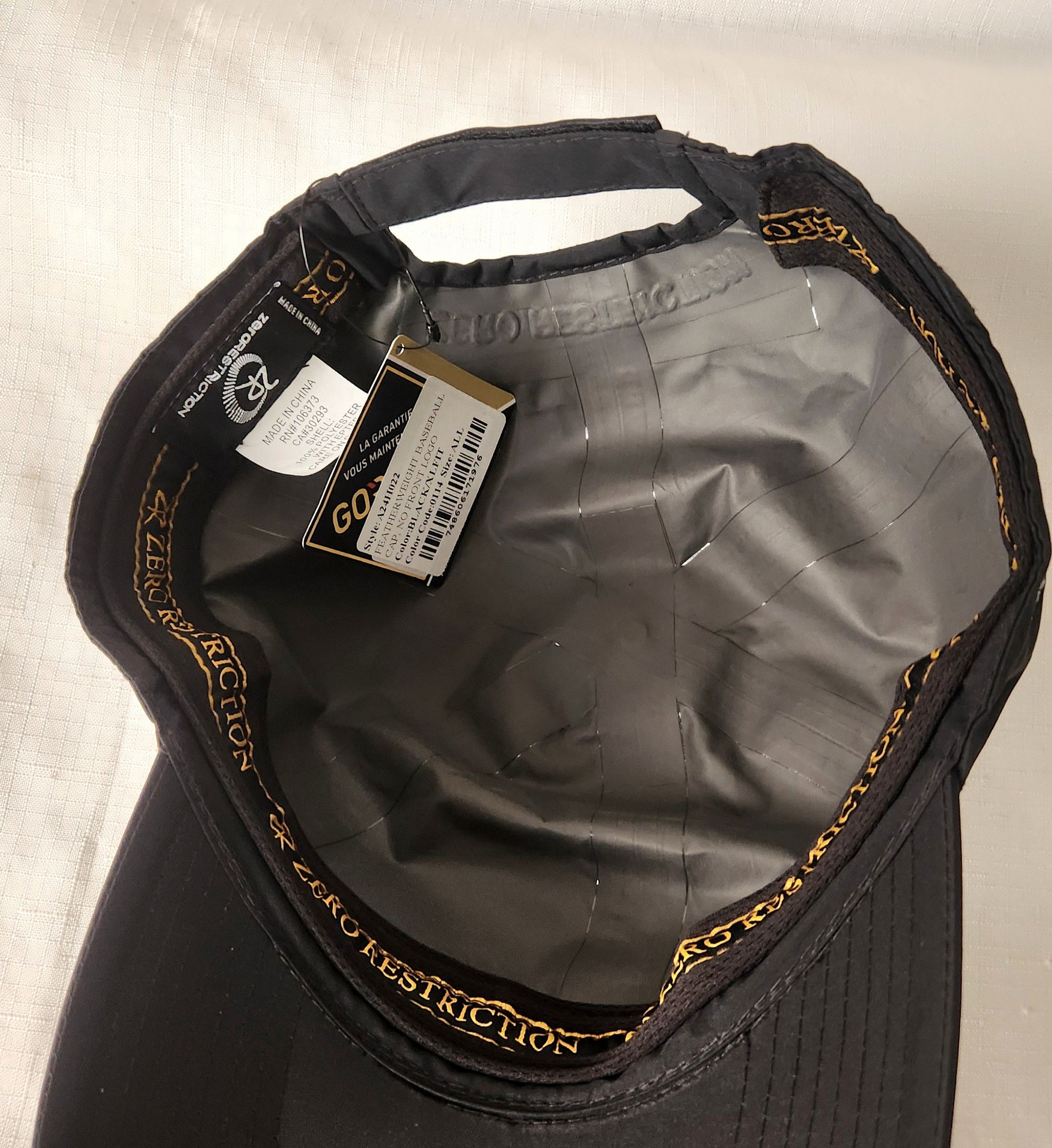Goretex Zero Restriction Golf Gore-Tex Waterproof Hat Blank Front Size ONE SIZE - 5 Thumbnail