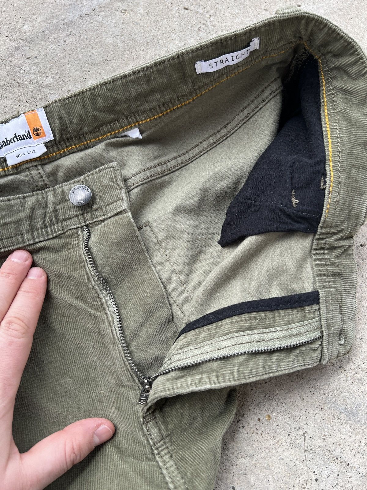 Timberland Timberland Velvet Pants Khaki Size US 34 / EU 50 - 5 Thumbnail
