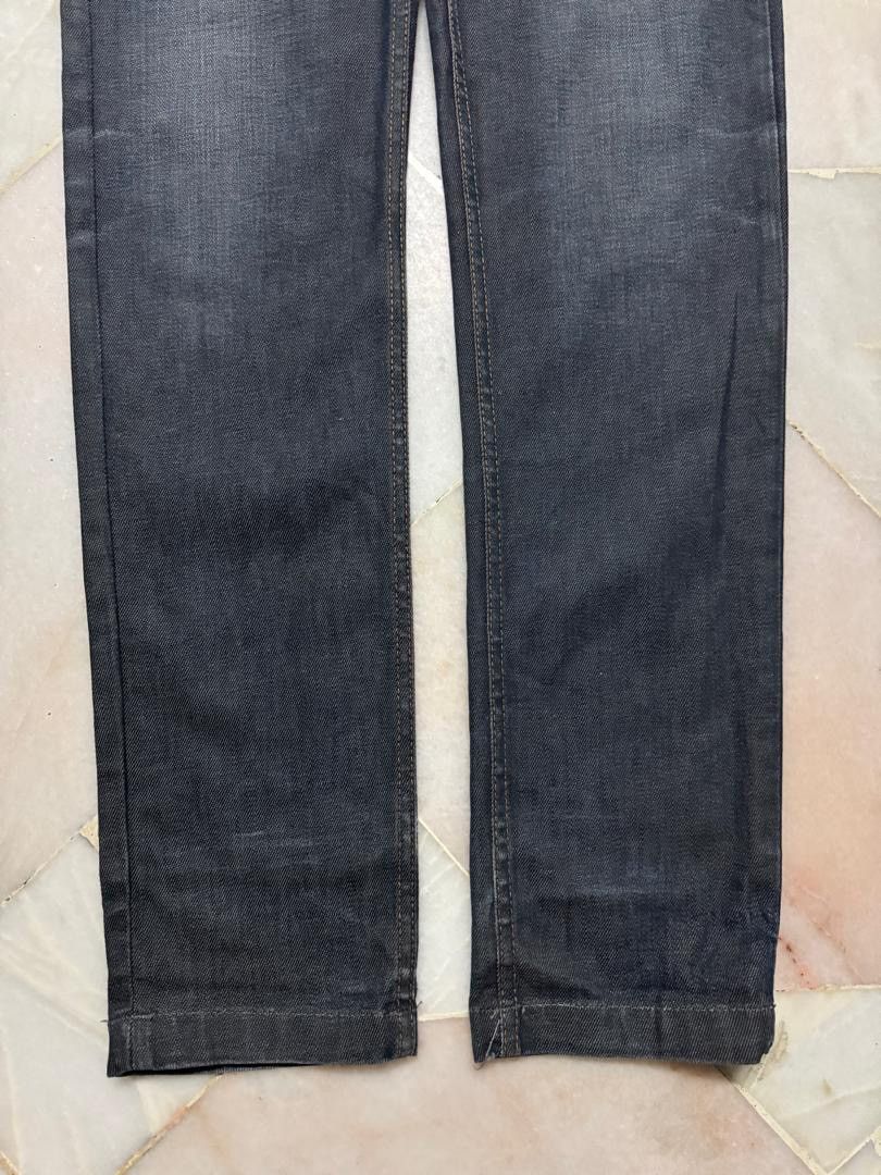 Vintage 💥Sick Jeans💥90s Style Sicko Denim Rusty Mudwash Thrashed Size US 35 - 8 Thumbnail