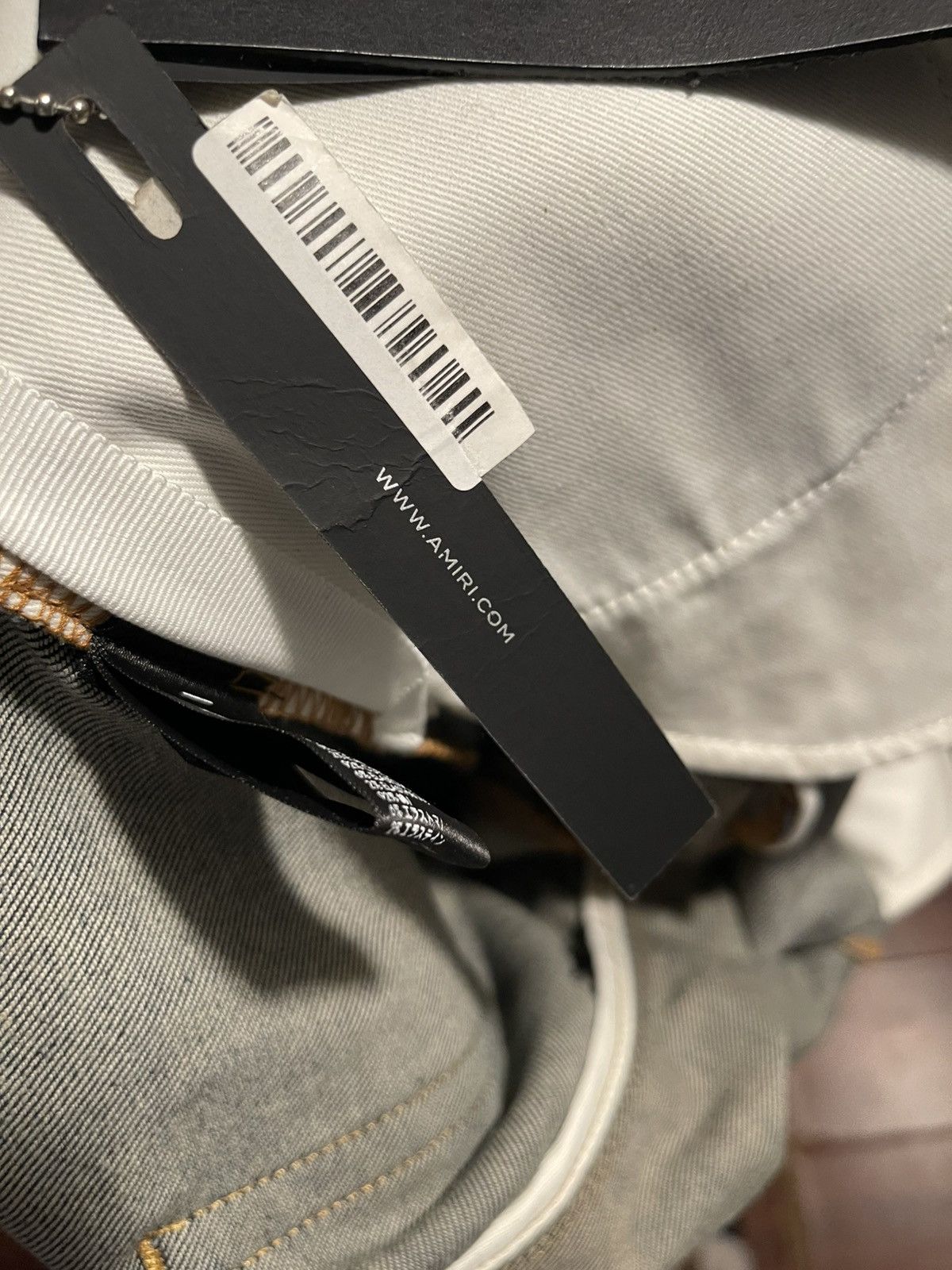 Amiri Amiri jeans skinny stacked dark navy Size US 31 - 8 Thumbnail