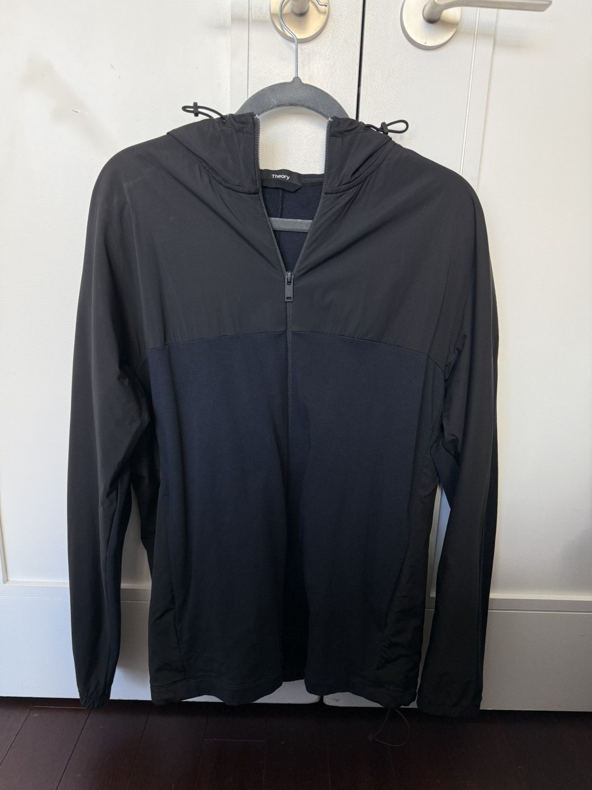Theory Theory Men’s Caliber Terry Combo Tech Hoodie Jacket Size US M / EU 48-50 / 2 - 1 Thumbnail