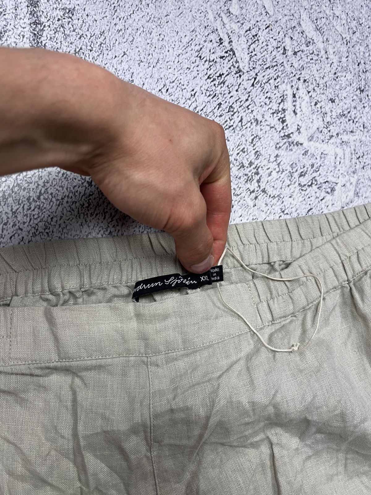 Designer Gudrun Sjoden Big Oversized Linen Pants Size US 40 / EU 56 - 5 Thumbnail