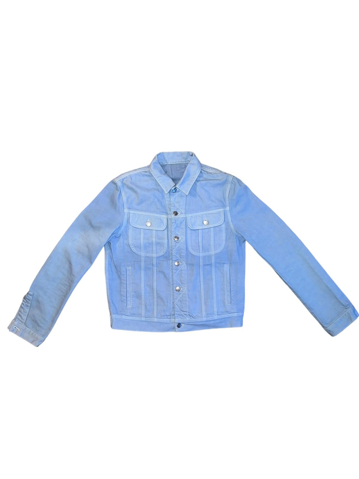 image of Acne Studios Denim Jacket in Blue, Men's (Size Medium)