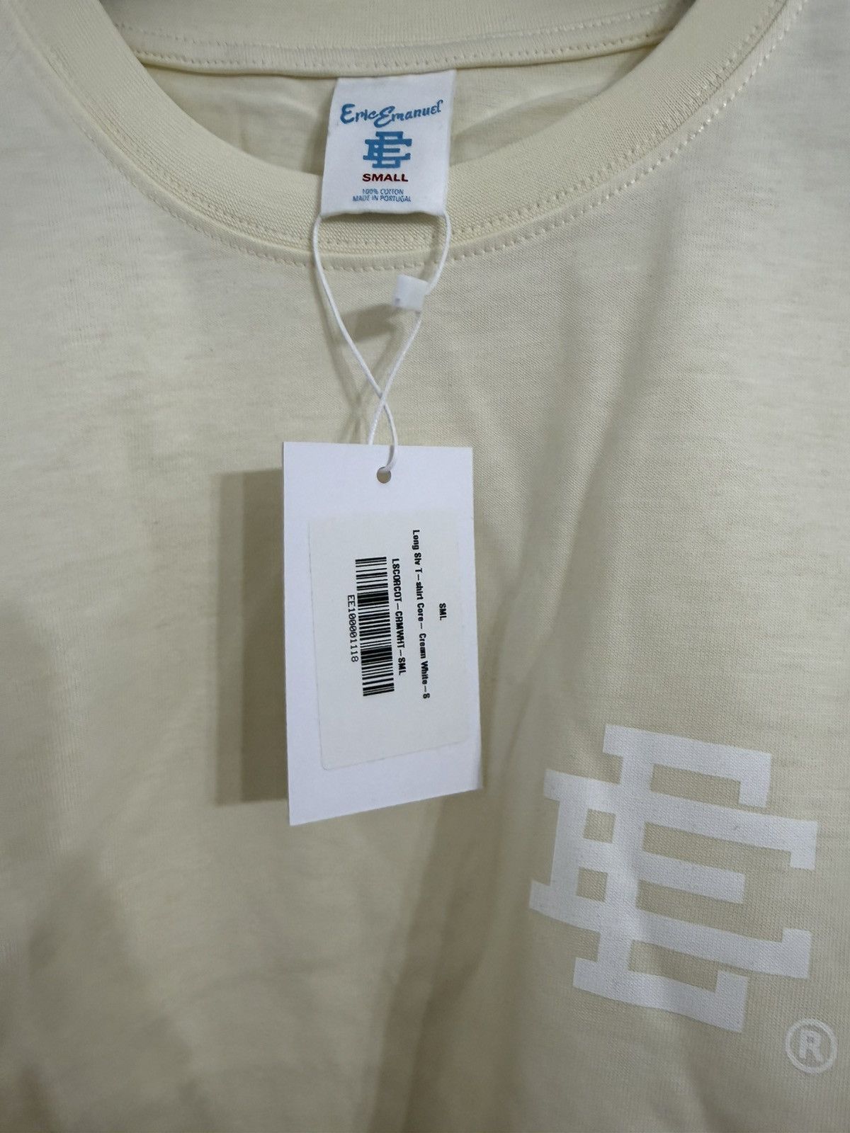 Eric Emanuel EE Offwhite Longsleeve T Size US S / EU 44-46 / 1 - 2 Thumbnail