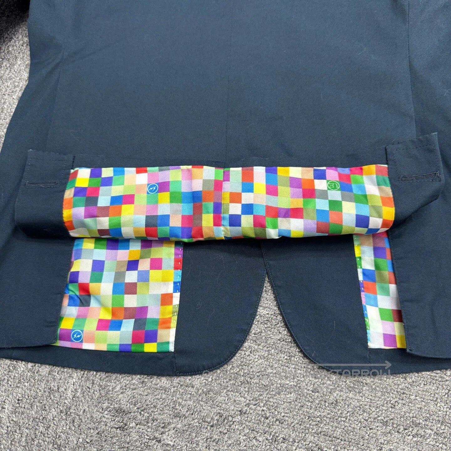 uniform experiment Uniform Experiment size1 Colorful checkered mosaic suit jac Size 44R - 4 Thumbnail
