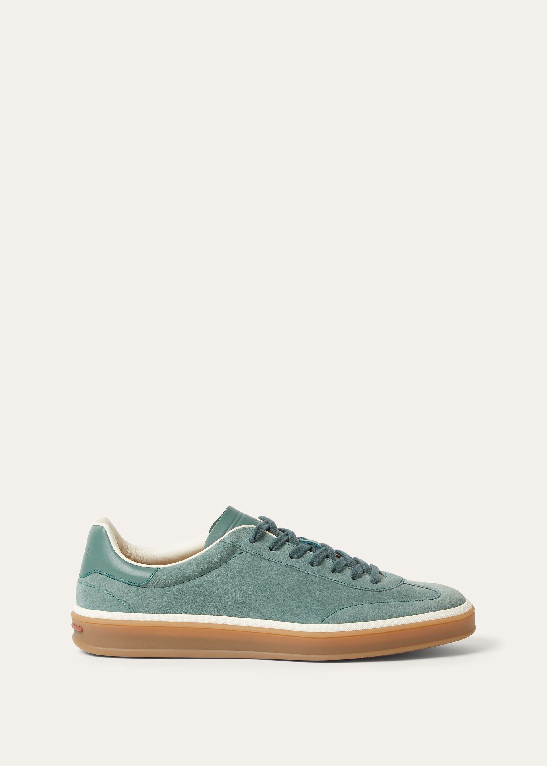 Loro Piana os11x0226 FSM0106 Tennis Walk Low-Top Sneakers in Pine Cloud Size US 11 / EU 44 - 1 Thumbnail