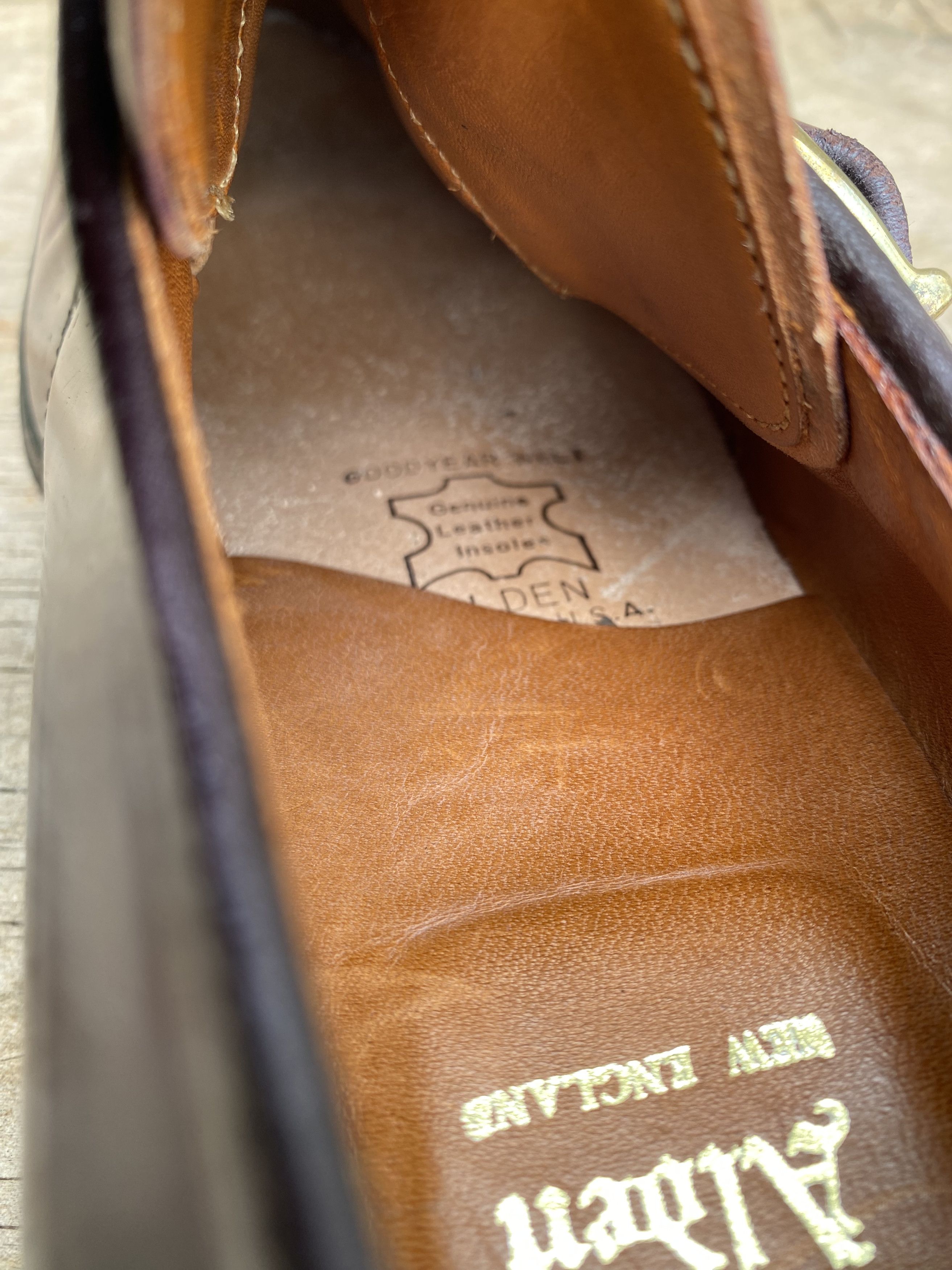 Alden Mint Alden 954 Color 8 Burgundy Shell Cordovan Monkstrap Size US 8.5 / EU 41-42 - 10 Thumbnail