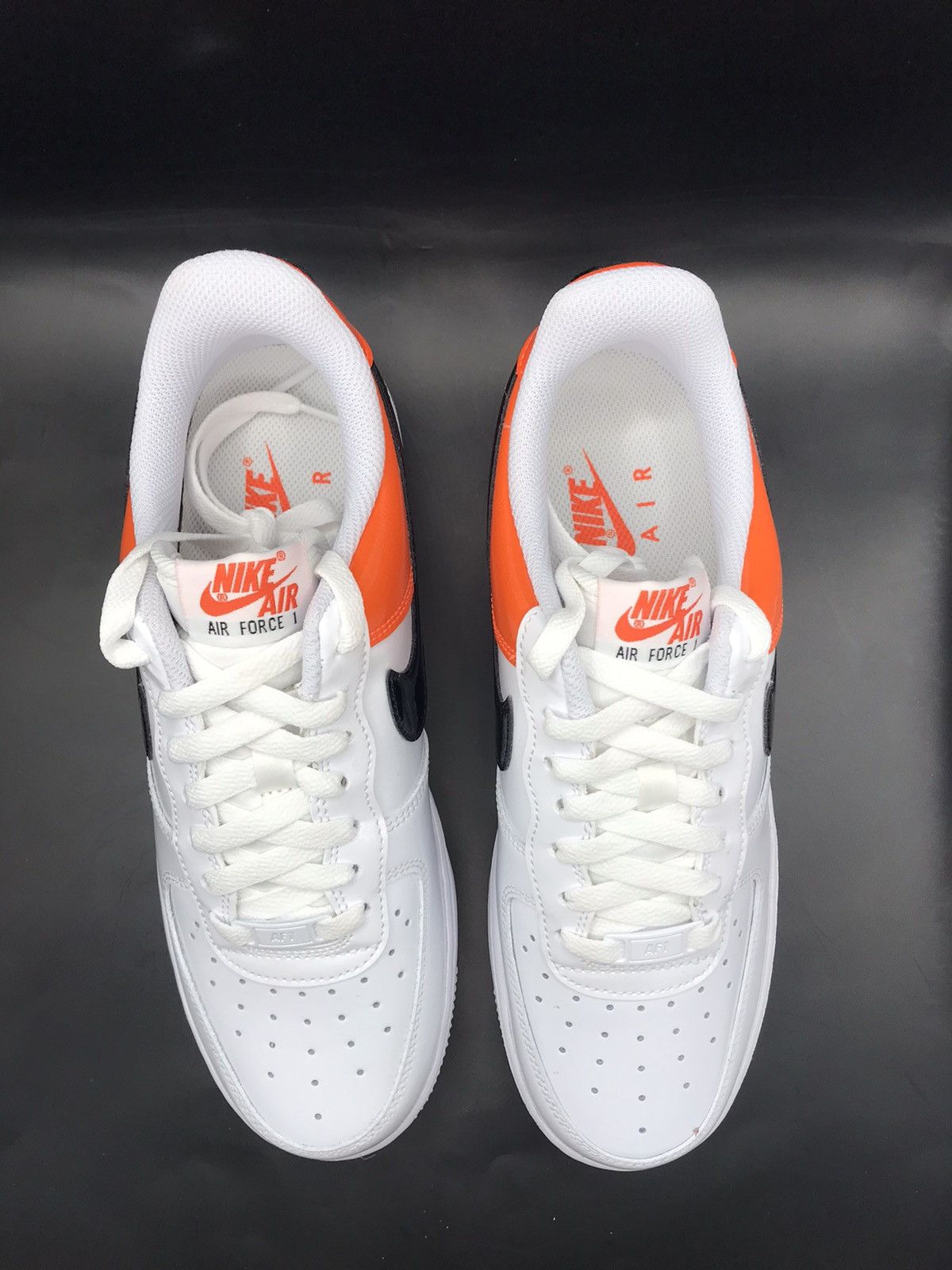 Nike Nike Air Force 1 Essential White/Briliant Orange Size US 10 / IT 40 - 4 Thumbnail