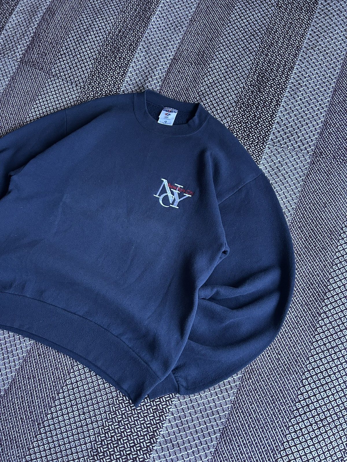 Vintage Vintage 90s Made In USA Sweatshirt Baggy Streetwear Style M Size US M / EU 48-50 / 2 - 2 Thumbnail