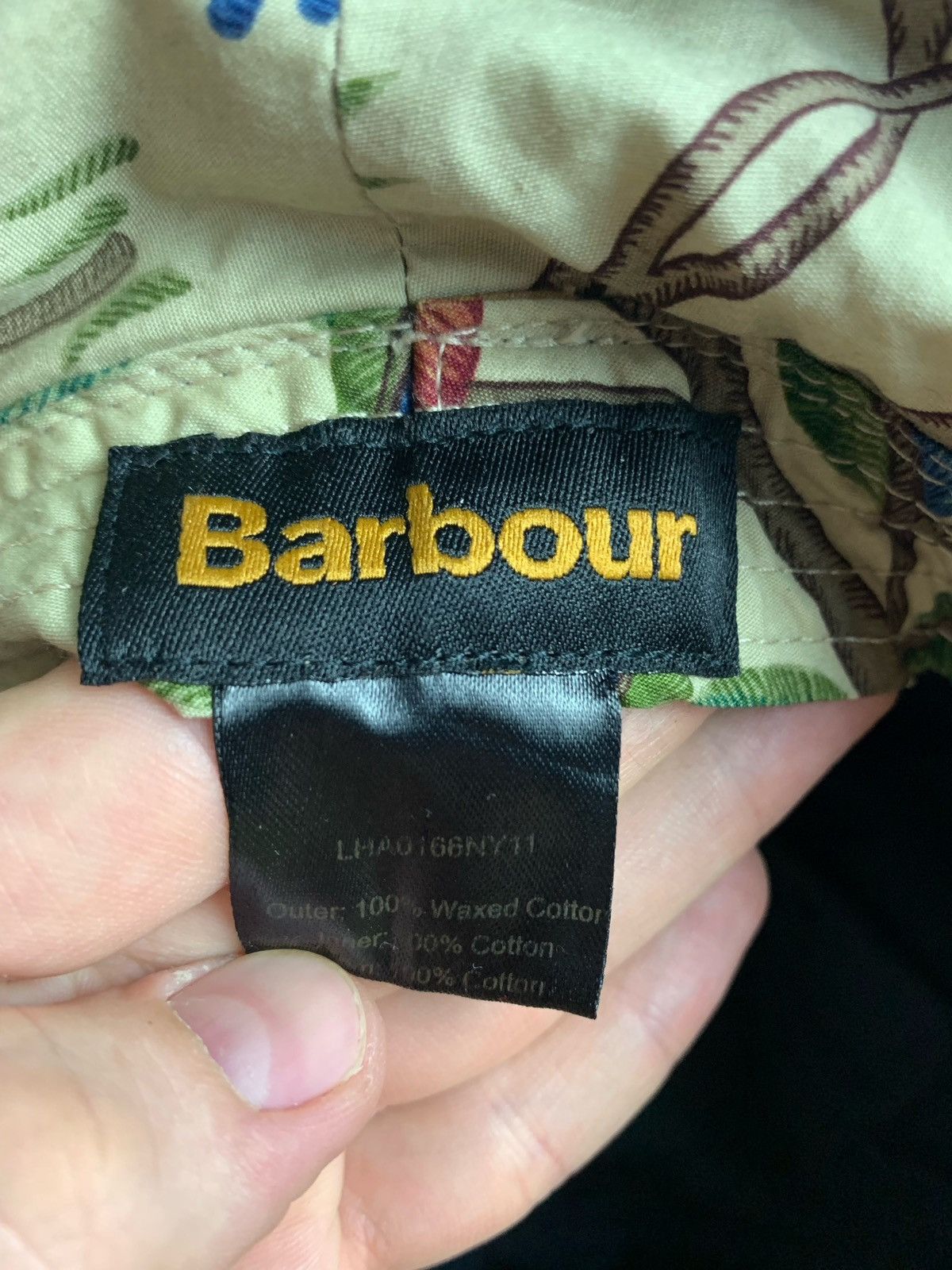 Barbour × Vintage Barbour vintage cap hat Size ONE SIZE - 6 Thumbnail