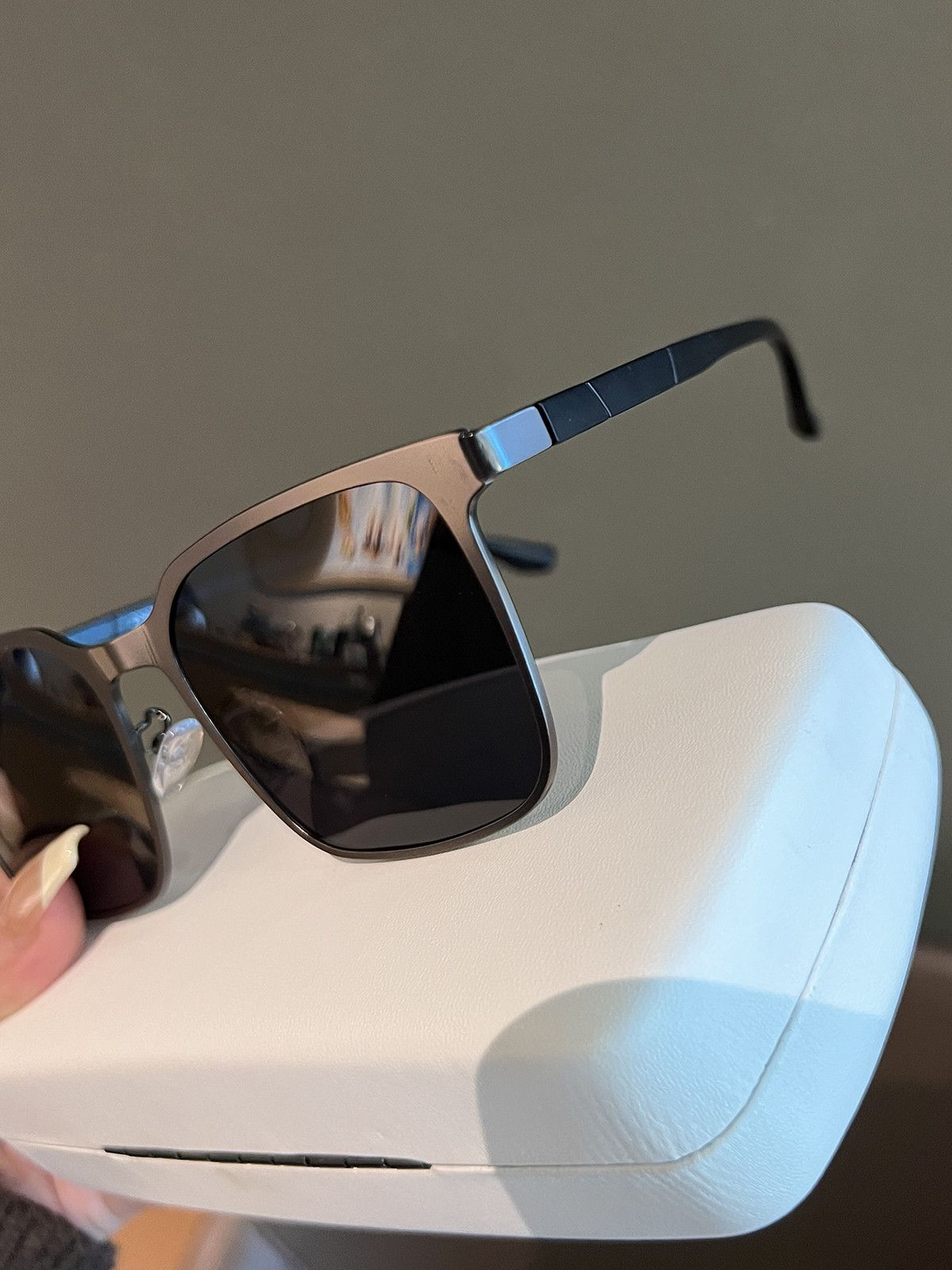 VIBE Vintage Street ins style custom avant-garde sunglasses Size ONE SIZE - 2 Thumbnail