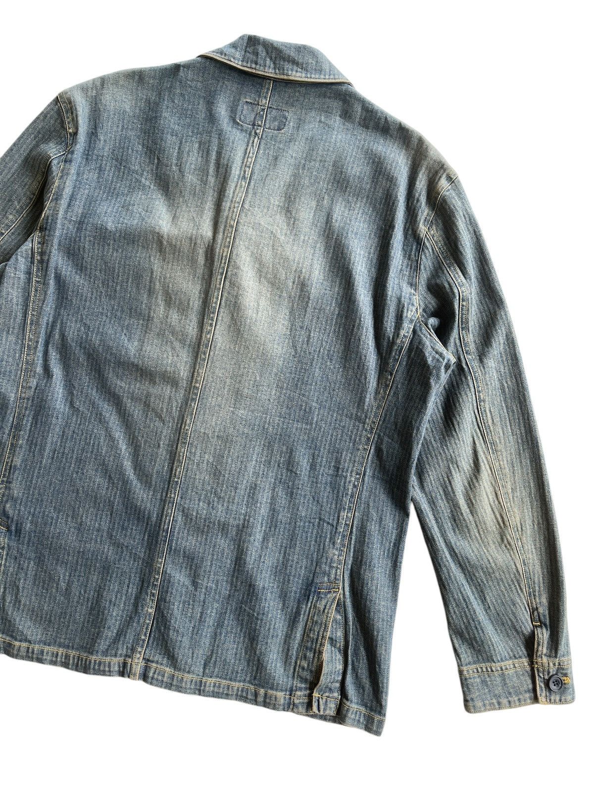 Japanese Brand Japanese Workers Chore Denim Jacket Size US L / EU 52-54 / 3 - 4 Thumbnail