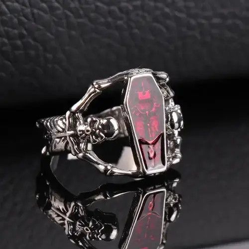 Jewelry Vempire CoffonRing ( Size 7 to 12 ) Size ONE SIZE - 1 Thumbnail