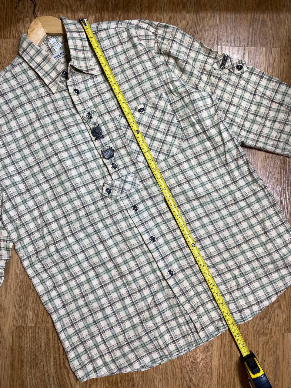 C&A Landhaus by C&A Men S Casual Shirt Beige Linen 0010 Size US S / EU 44-46 / 1 - 5 Thumbnail