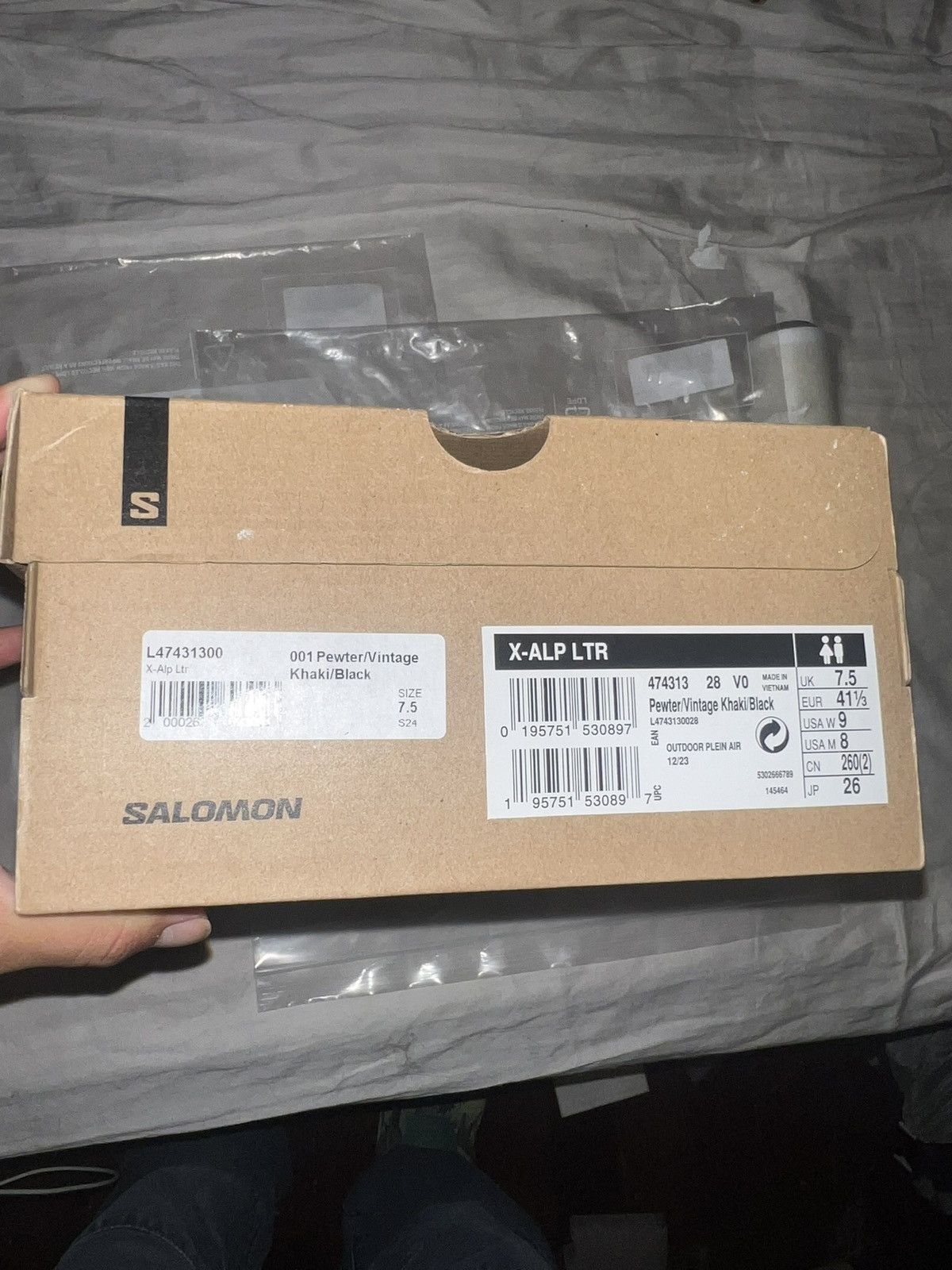 Salomon Salomon Xalp Size 8 Size US 8 / EU 41 - 7 Thumbnail