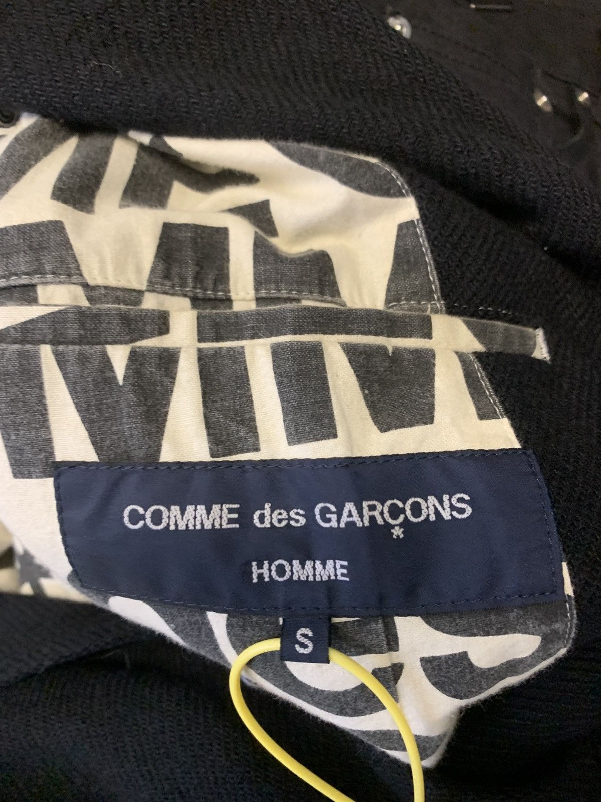 Comme des Garcons Homme Plus Comme des Garçon Homme Plus 05AW Monogram Blazer Size 42R - 6 Thumbnail