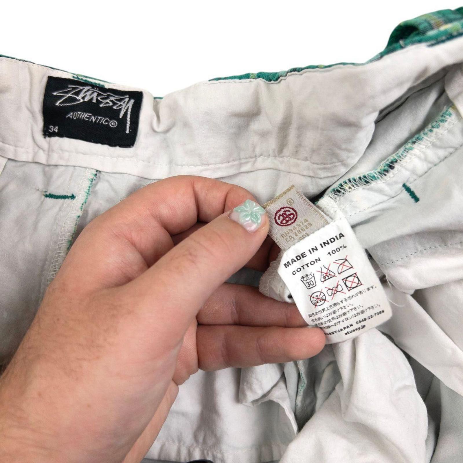 Stussy Vintage Stussy Checkered Shorts Size W36 Size US 36 / EU 52 - 4 Thumbnail