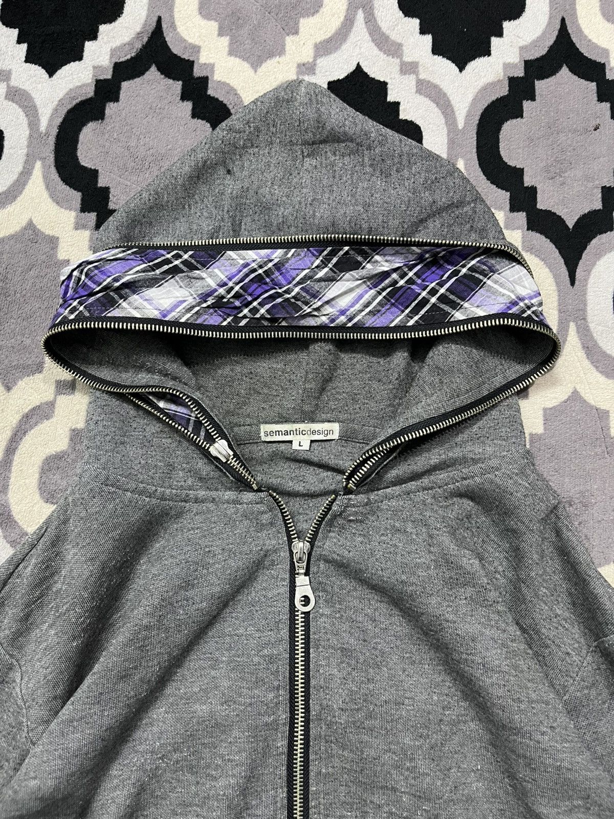 semanticdesign Vintage semanticdesign destroyed hoodie Size US L / EU 52-54 / 3 - 5 Thumbnail
