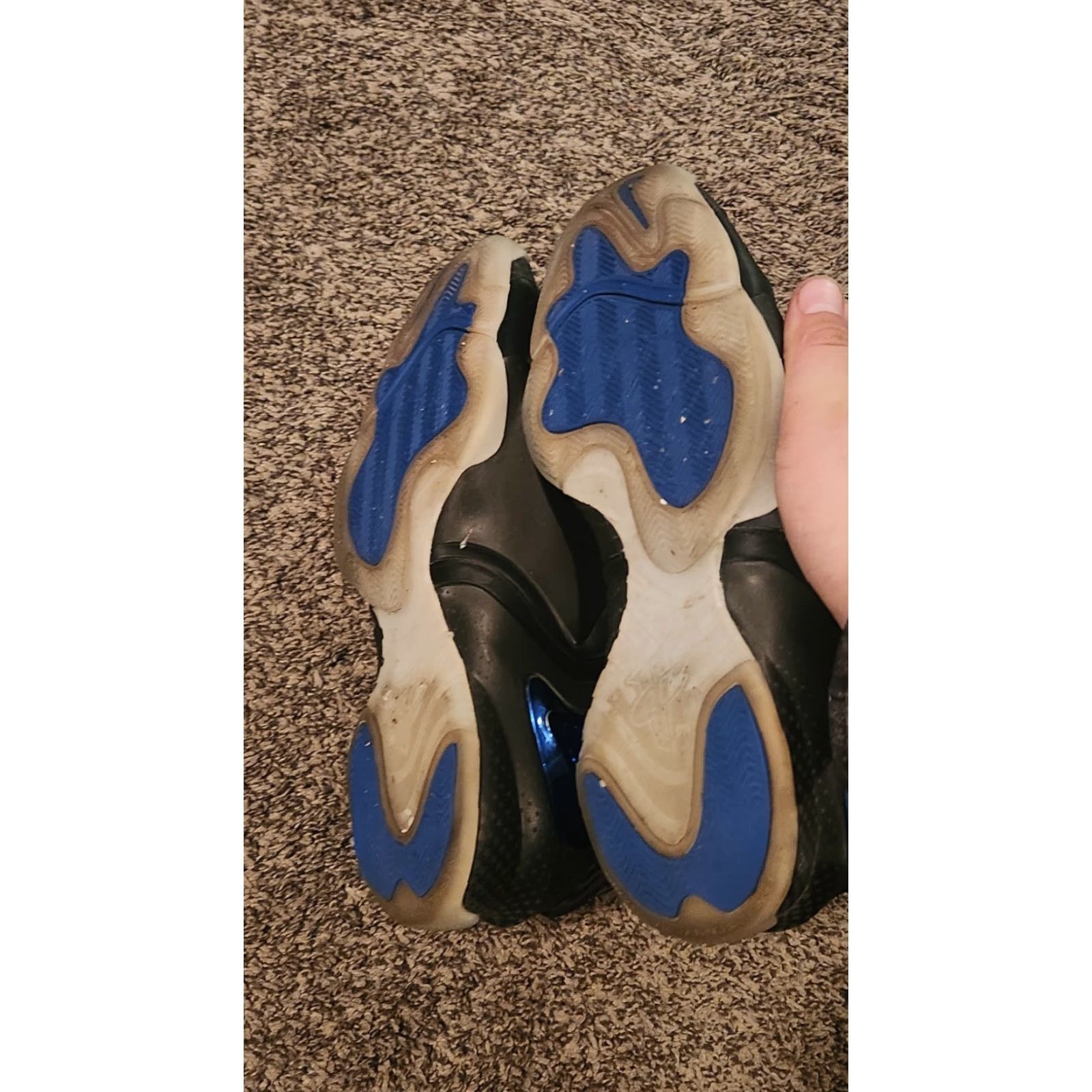 Nike Nike Lil Penny Posite Shooting Stars 652121-002 Sneaker Men 10.5 Black Foamposite 2014 High Top Nike Star Shoes Size US 9 / EU 42 - 4 Thumbnail