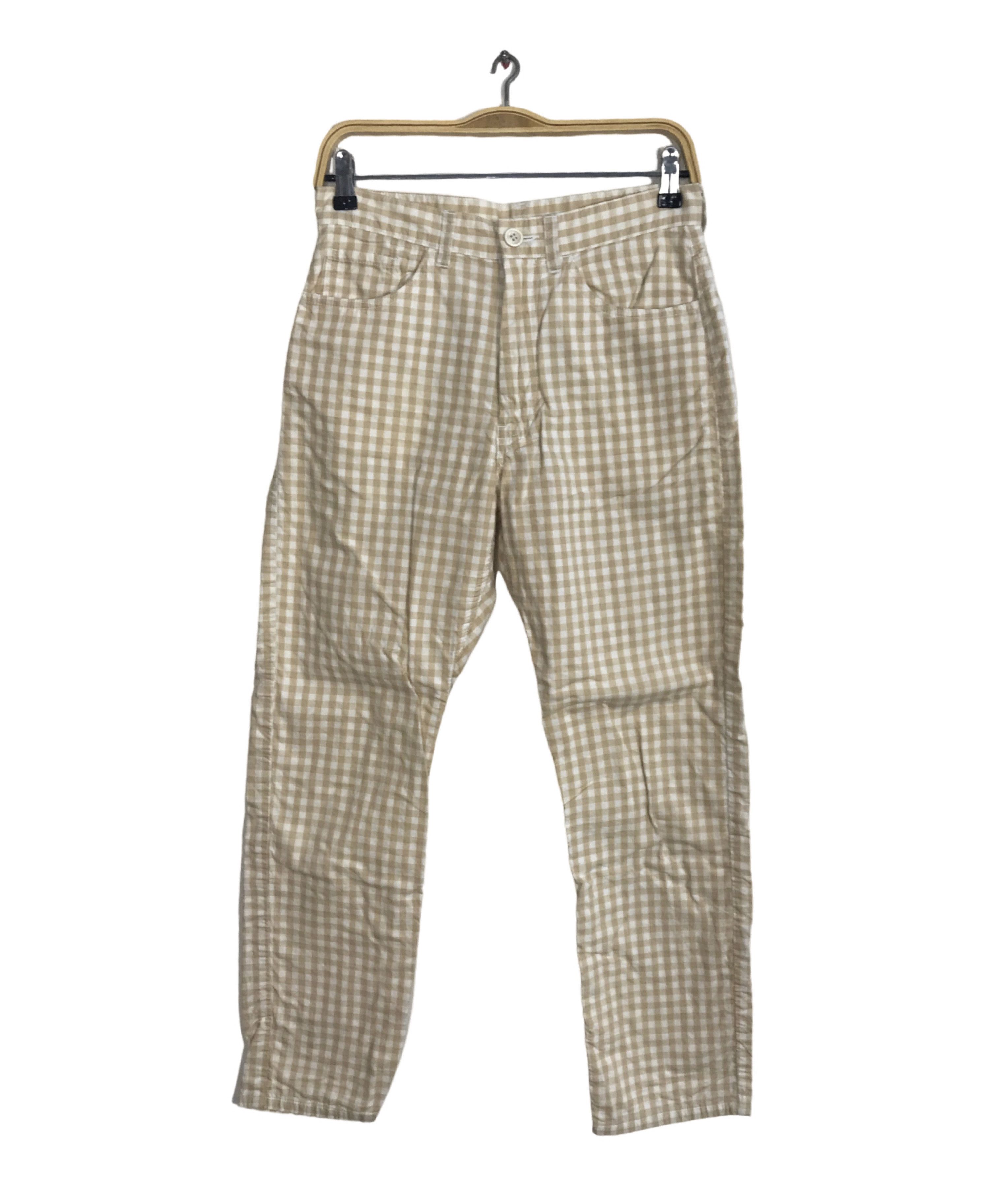Comme des Garcons × Japanese Brand Comme Des Garçon Gingham Pant Slack Trouser Checked Size US 28 / EU 44 - 1 Thumbnail