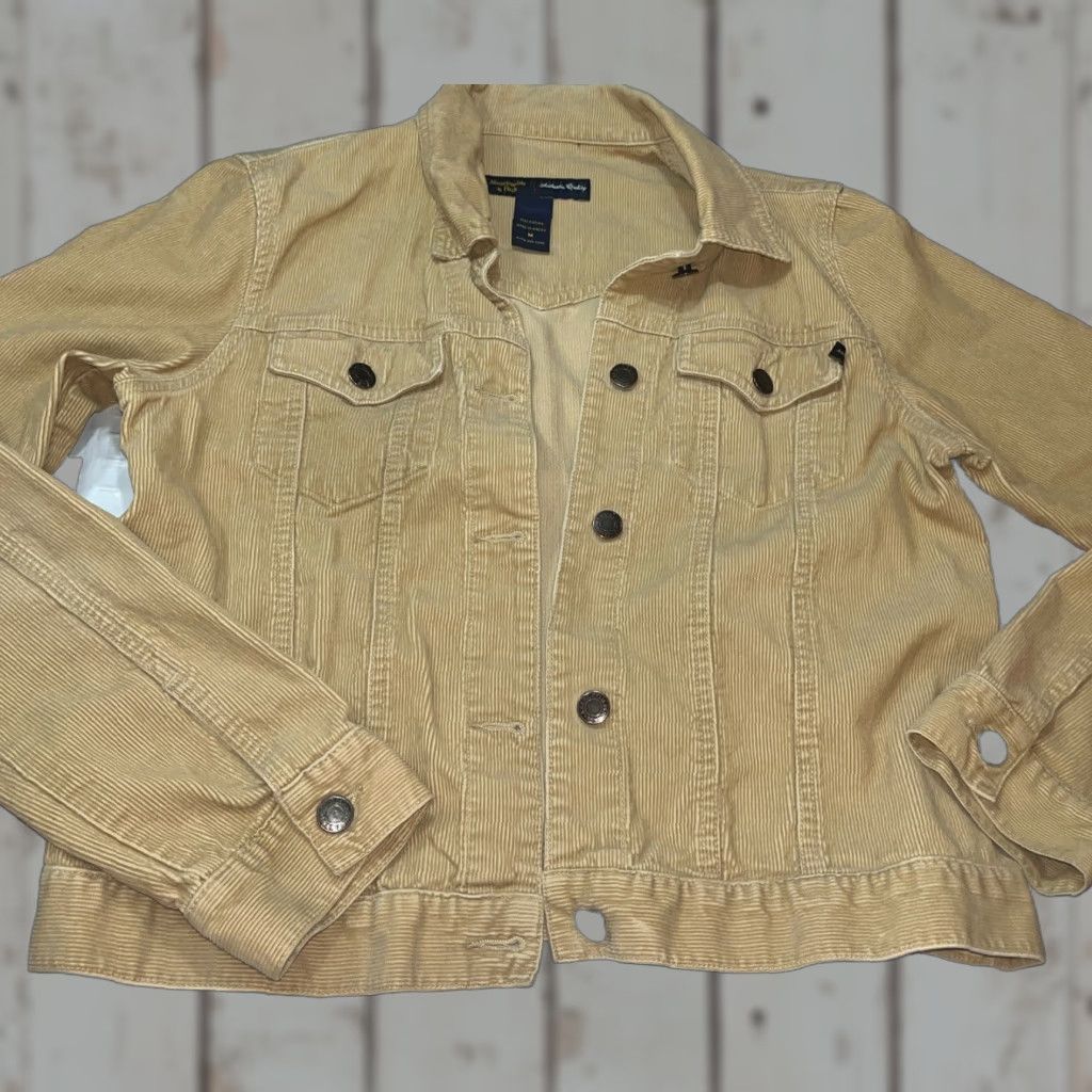 Abercrombie & Fitch VINTAGE Abercrombie & Fitch Tan Corduroy Jacket Button Front 90’s Western Womens M Size M / US 6-8 / IT 42-44 - 1 Thumbnail