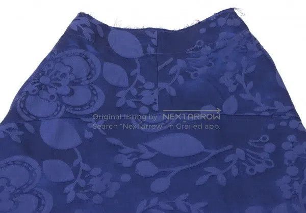 Comme des Garcons Comme des Garcons size XS Blue vintage jacquard design ski Size 23" - 4 Thumbnail